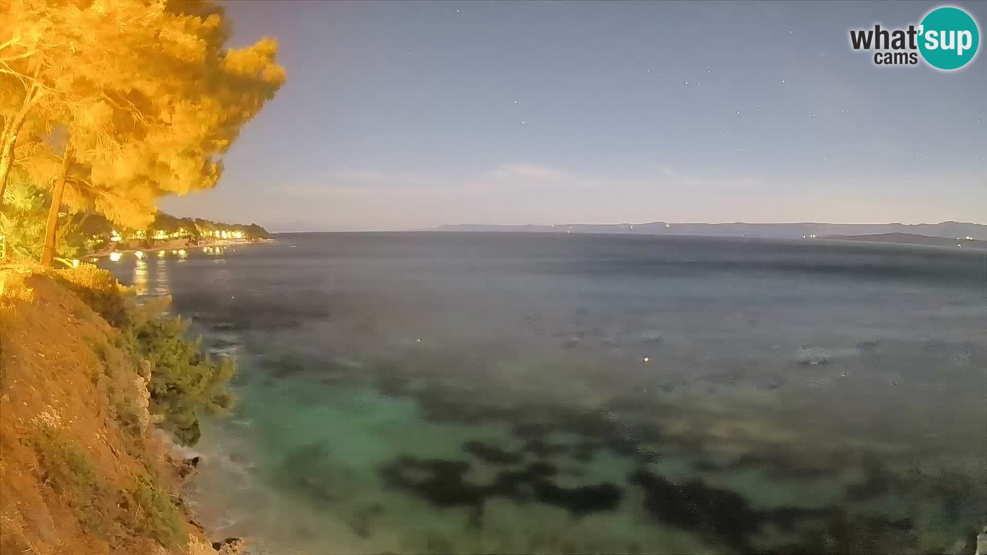 Webcam plage Potočine Bol – Vue en direct sur Borak Beach, île de Brač