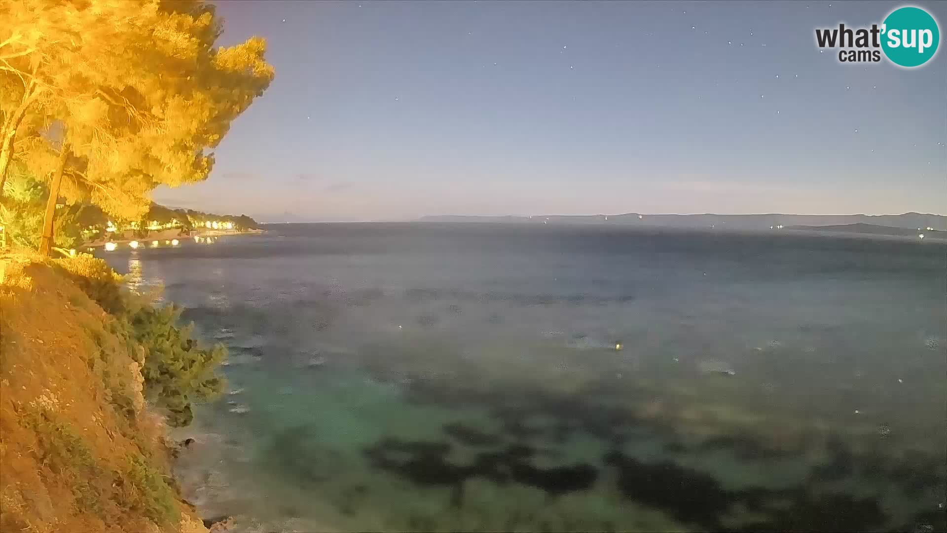 Webcam Potočine Beach Bol – Live View of Borak Beach, Brač Island