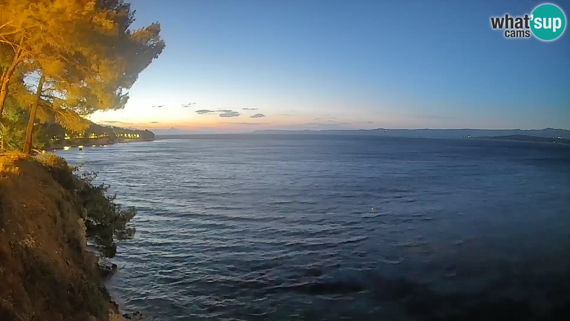 Webcam Potočine Beach Bol – Live View of Borak Beach, Brač Island