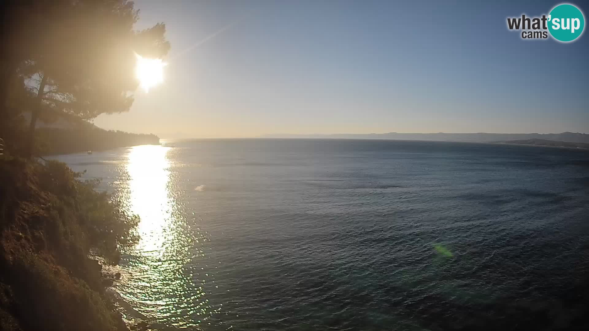 Webcam Potočine Beach Bol – Live View of Borak Beach, Brač Island