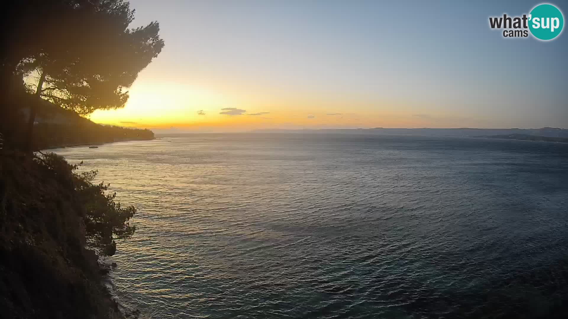 Web kamera Potočine Bol – Pogled uživo na plažu Borak, otok Brač