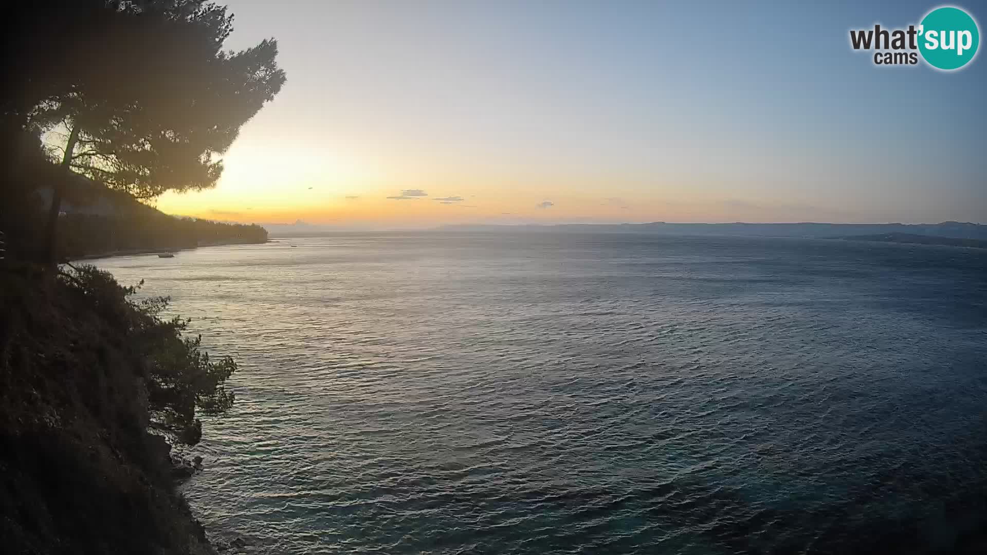 Webcam Potočine Beach Bol – Live View of Borak Beach, Brač Island