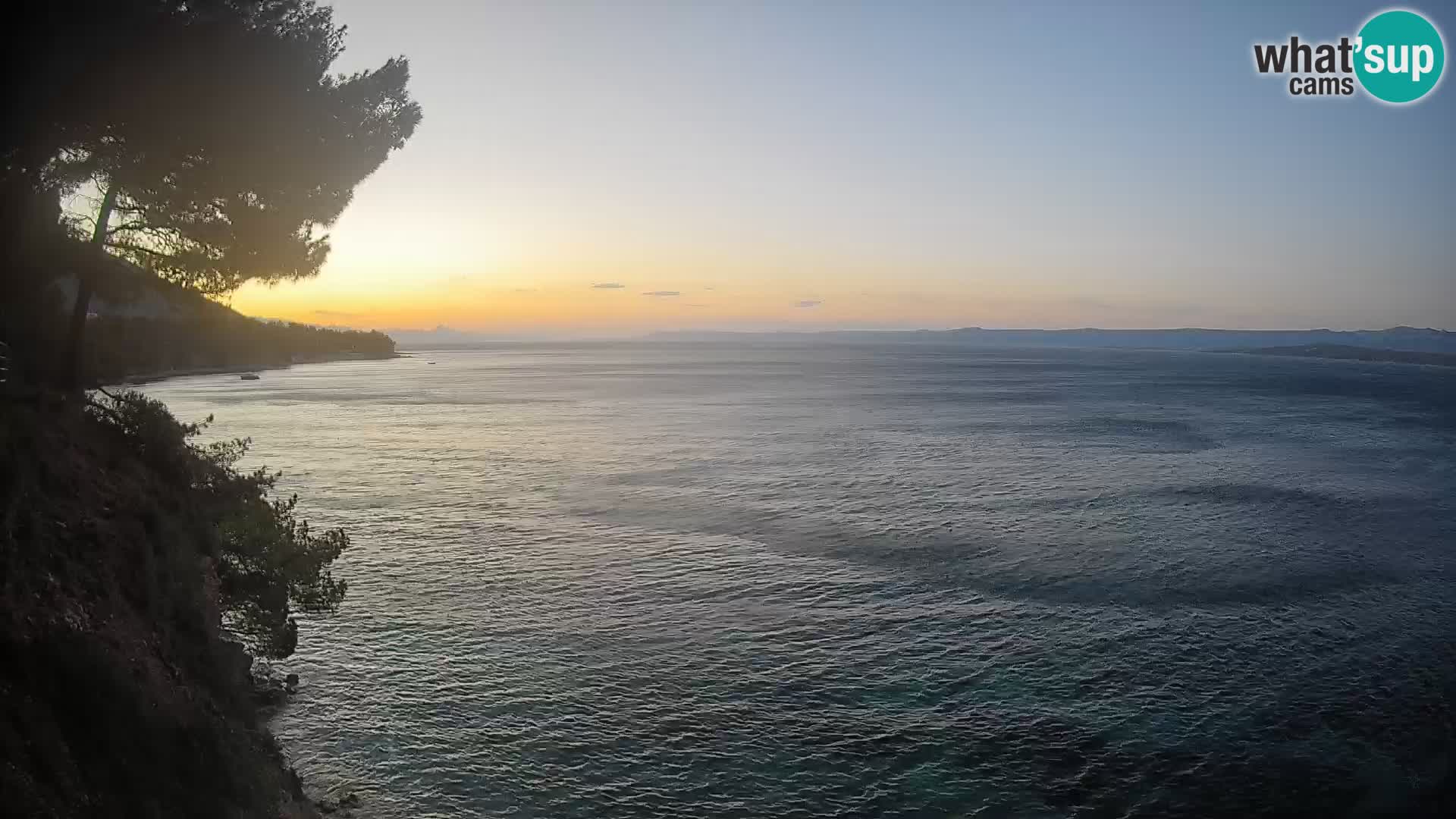 Webcam Potočine Beach Bol – Live View of Borak Beach, Brač Island