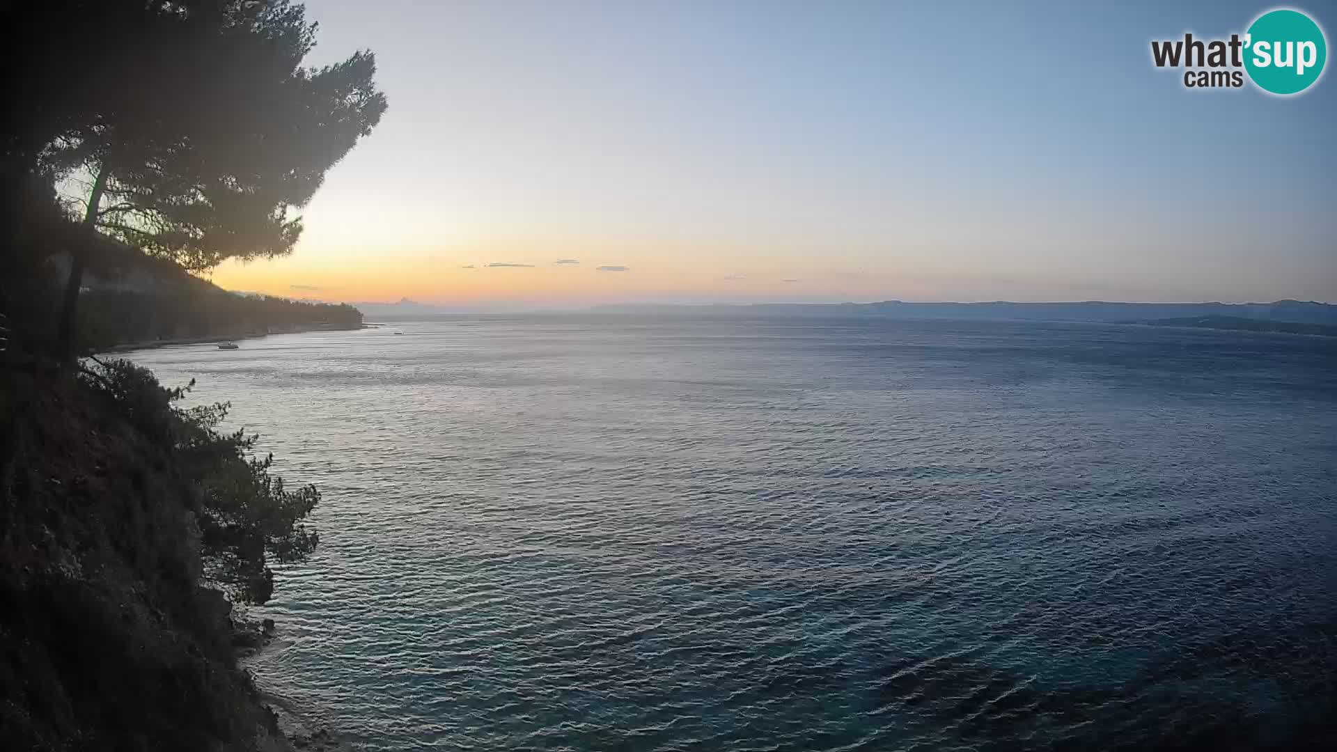 Webcam Potočine Beach Bol – Live View of Borak Beach, Brač Island