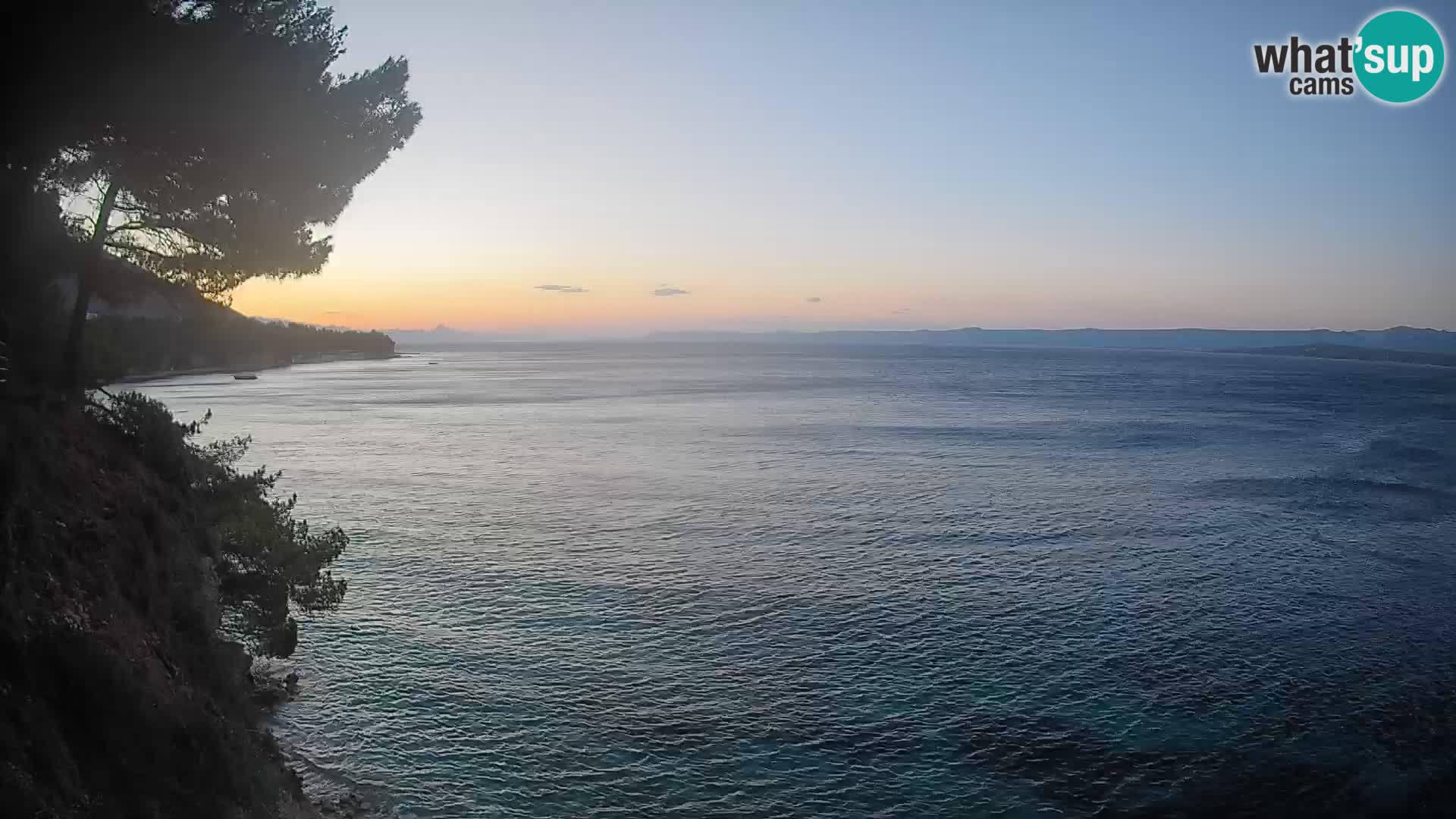 Webcam Potočine Beach Bol – Live View of Borak Beach, Brač Island