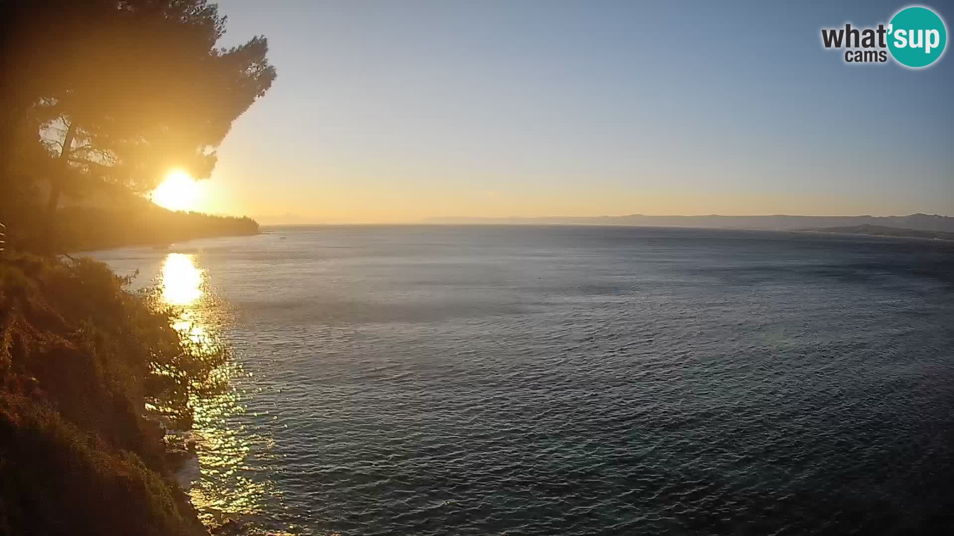 Webcam Potočine Beach Bol – Live View of Borak Beach, Brač Island