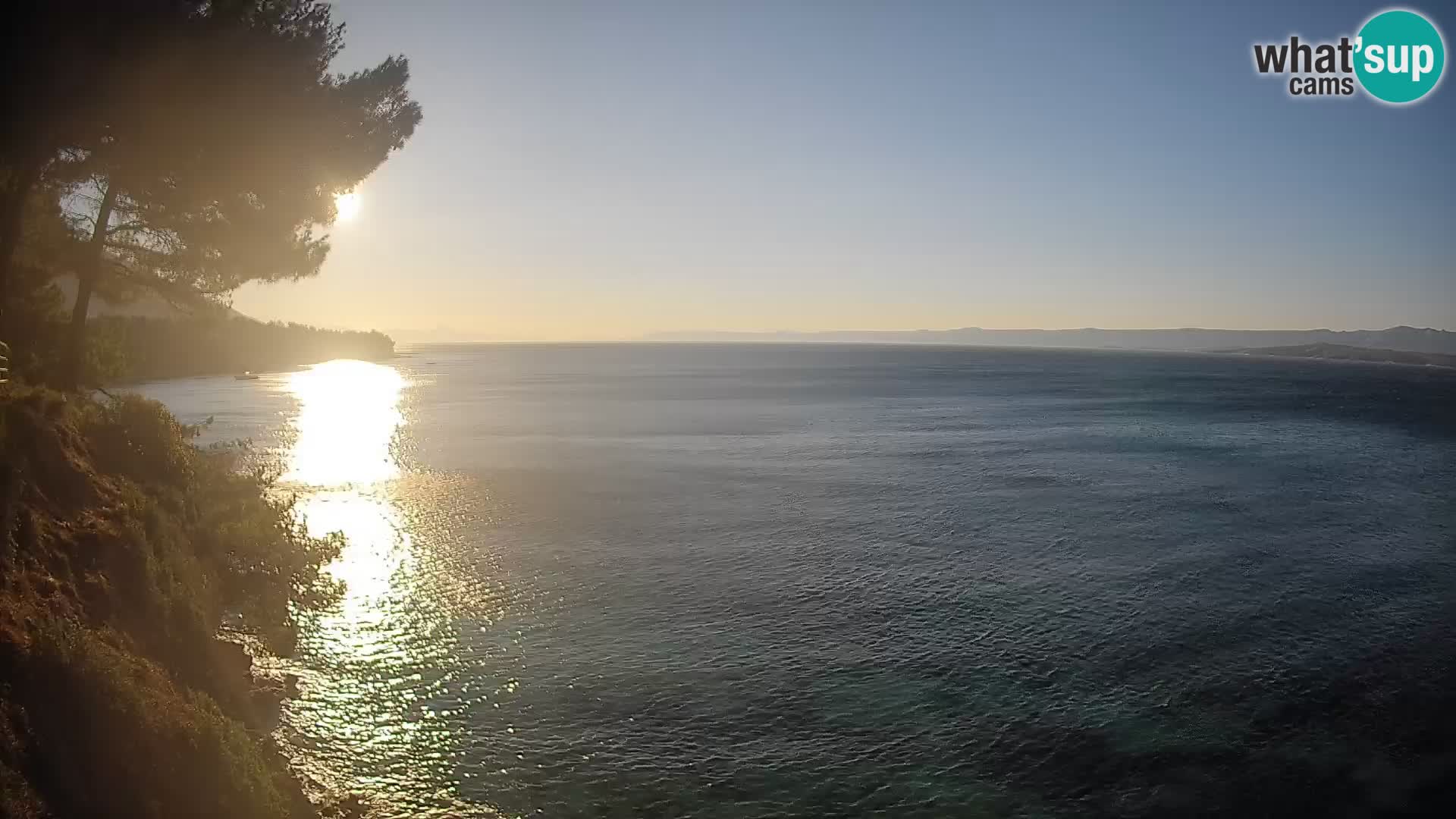 Webcam Playa Potočine Bol – Vista en vivo de Borak Beach, Isla de Brač
