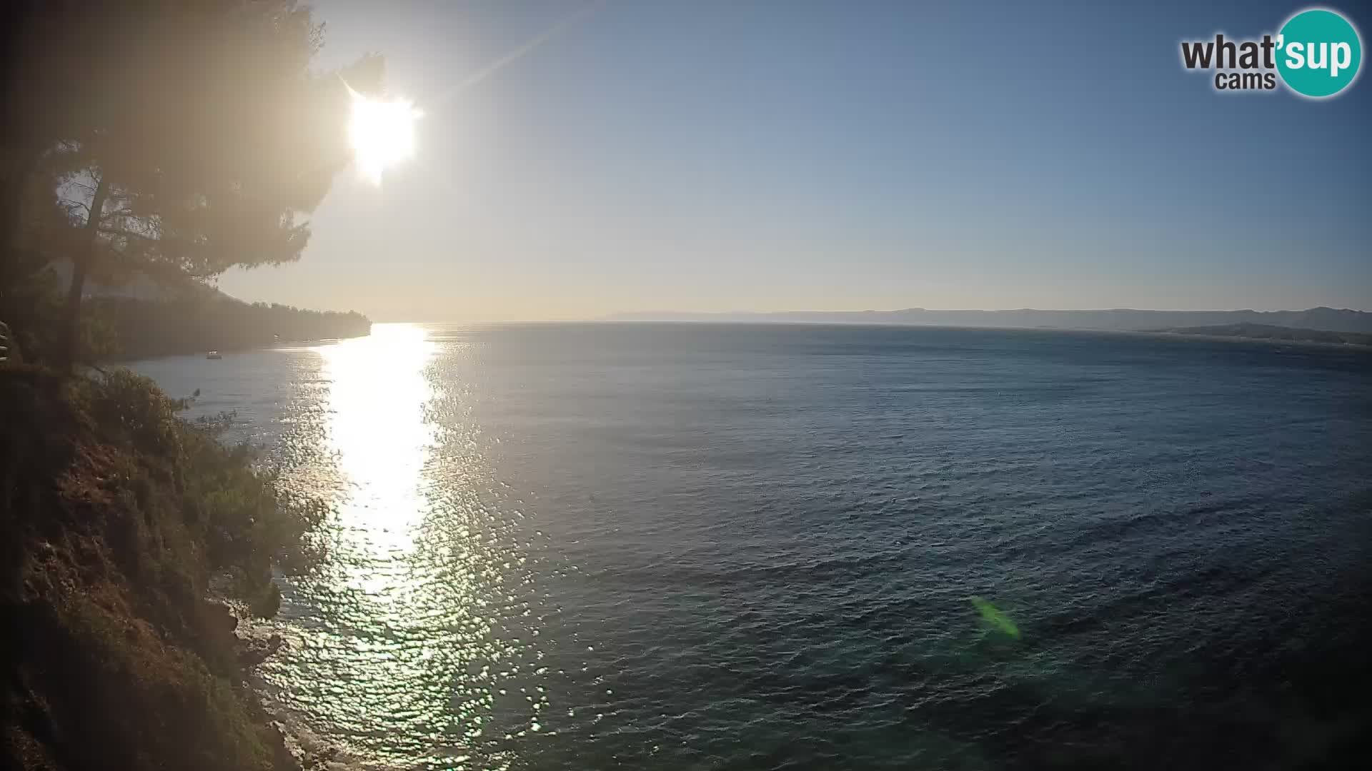 Webcam Potočine Beach Bol – Live View of Borak Beach, Brač Island