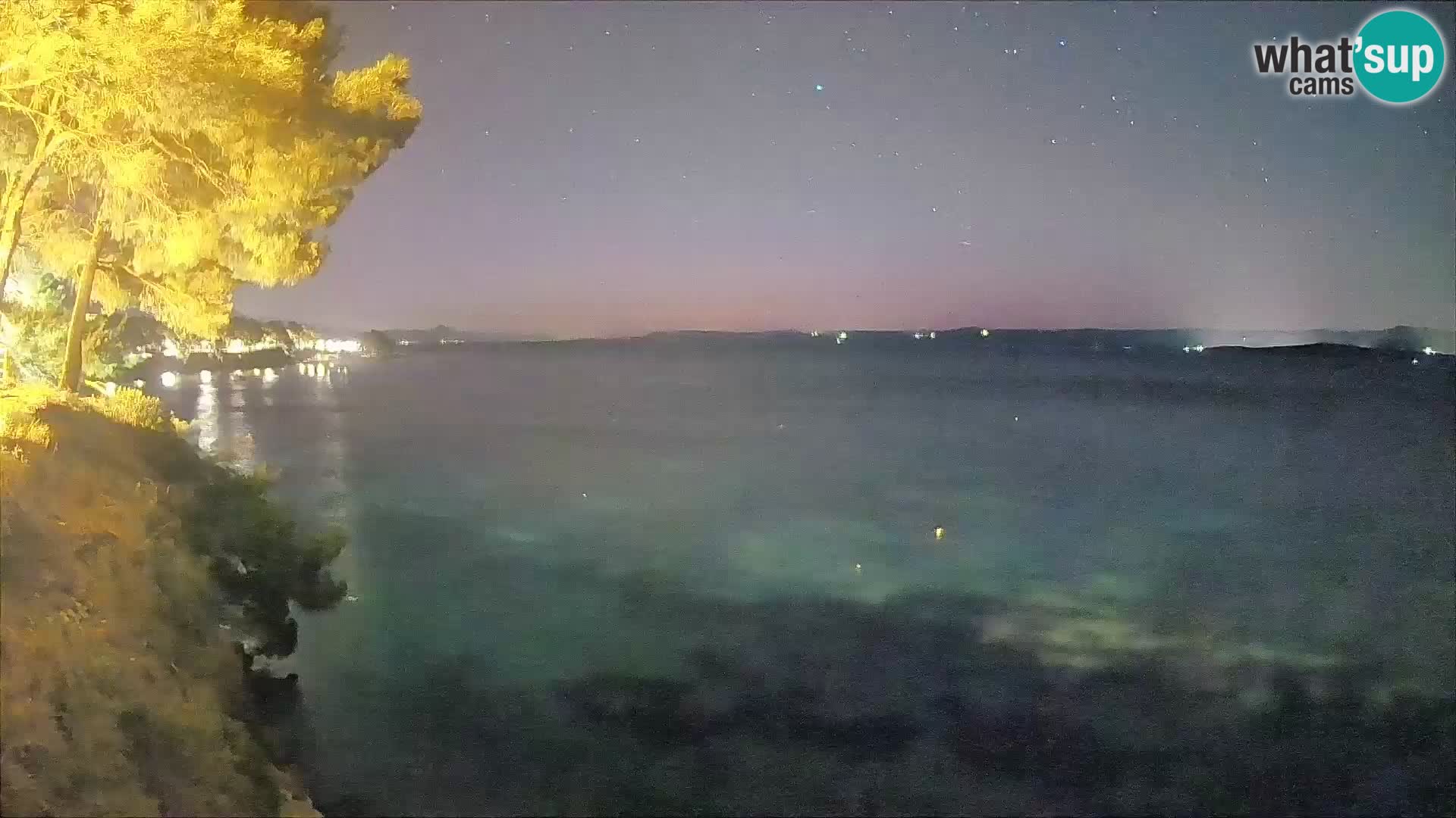 Webcam Potočine Beach Bol – Live View of Borak Beach, Brač Island