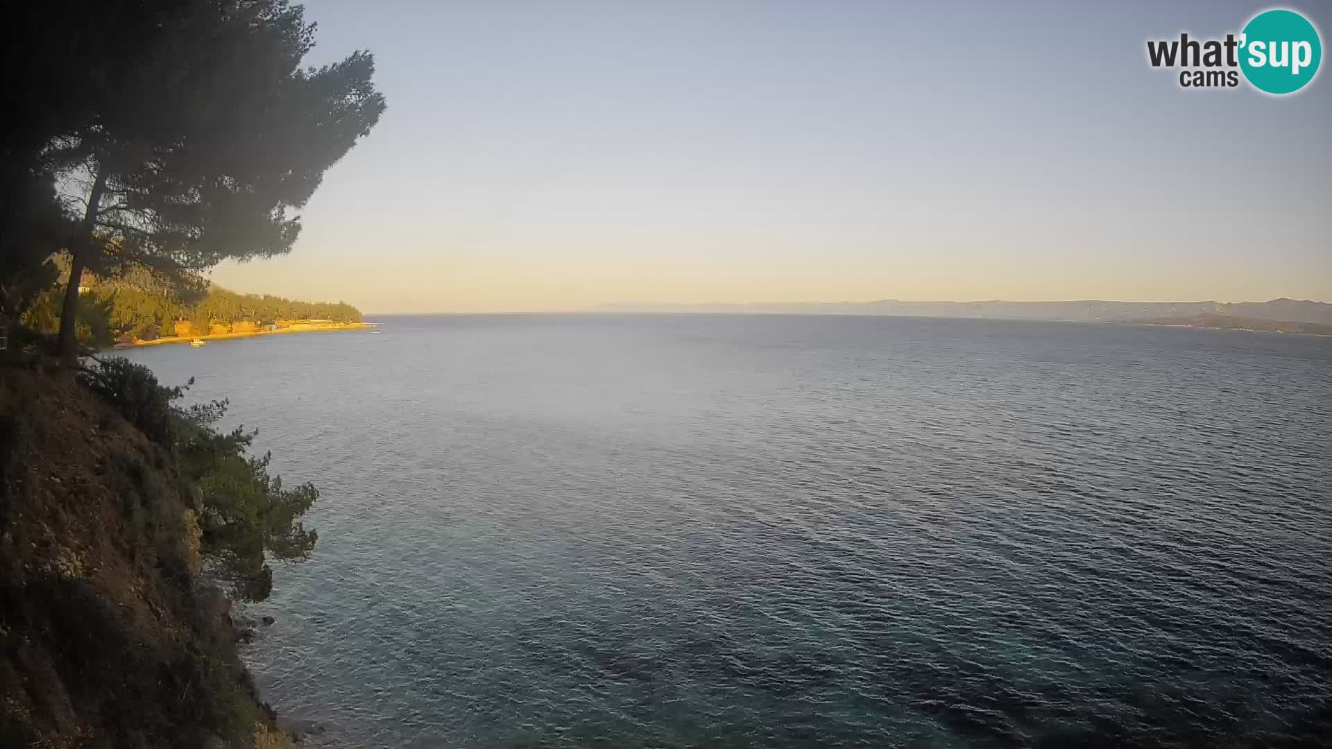 Webcam Playa Potočine Bol – Vista en vivo de Borak Beach, Isla de Brač