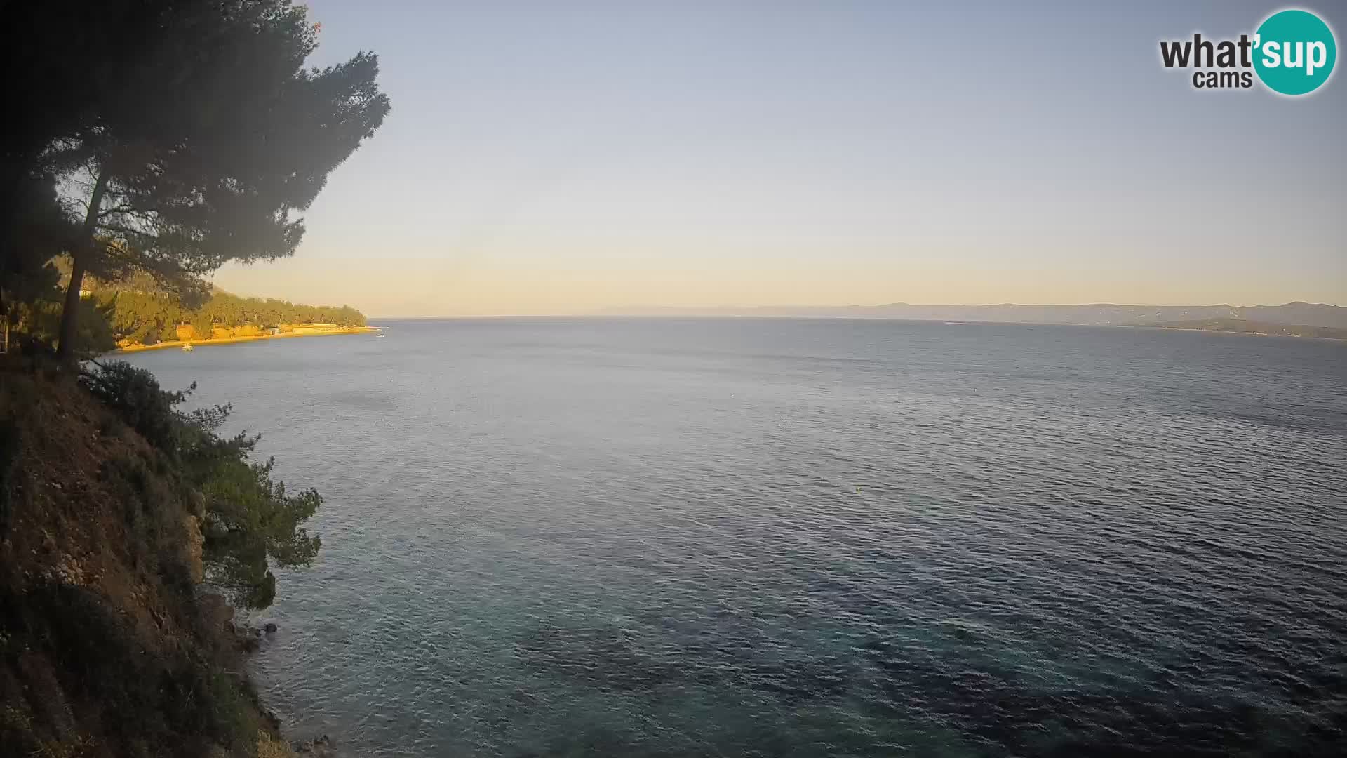 Webcam plage Potočine Bol – Vue en direct sur Borak Beach, île de Brač