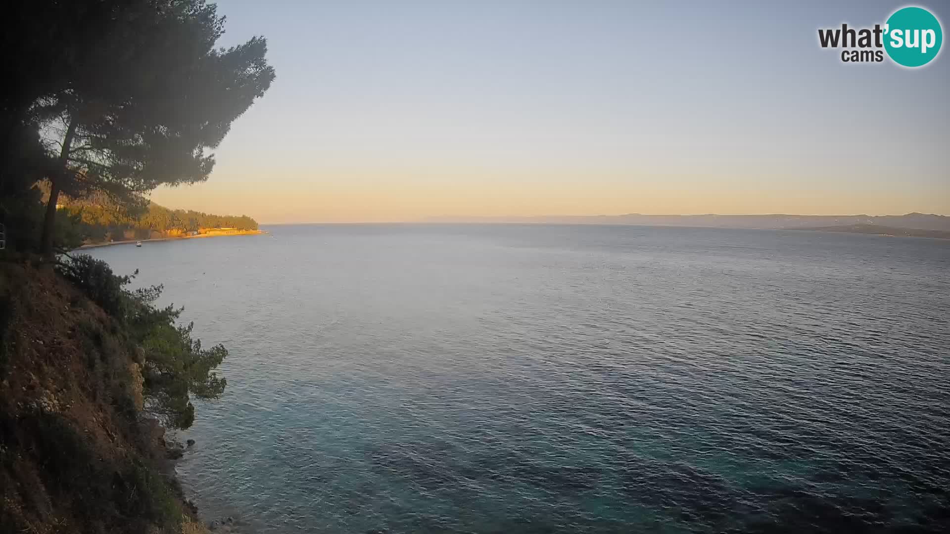 Webcam plage Potočine Bol – Vue en direct sur Borak Beach, île de Brač