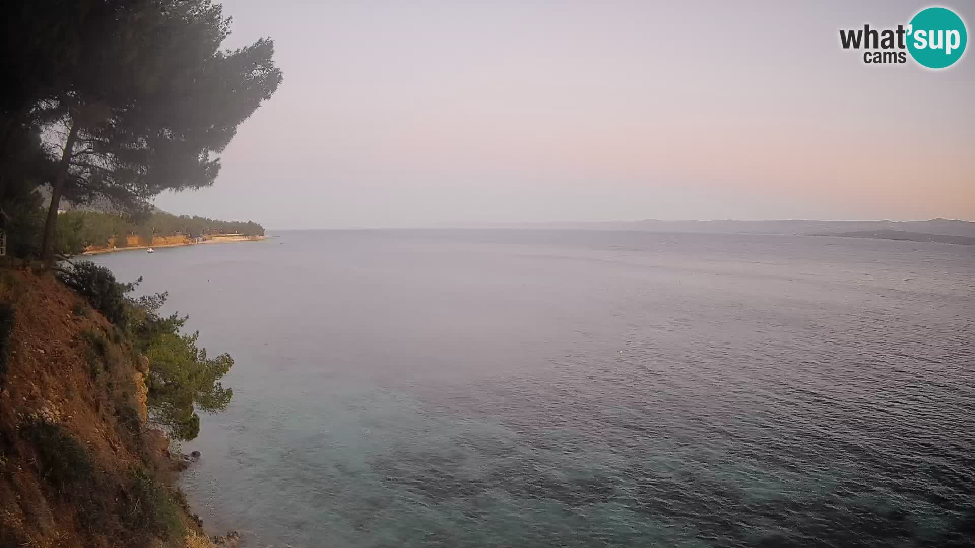 Webcam Playa Potočine Bol – Vista en vivo de Borak Beach, Isla de Brač