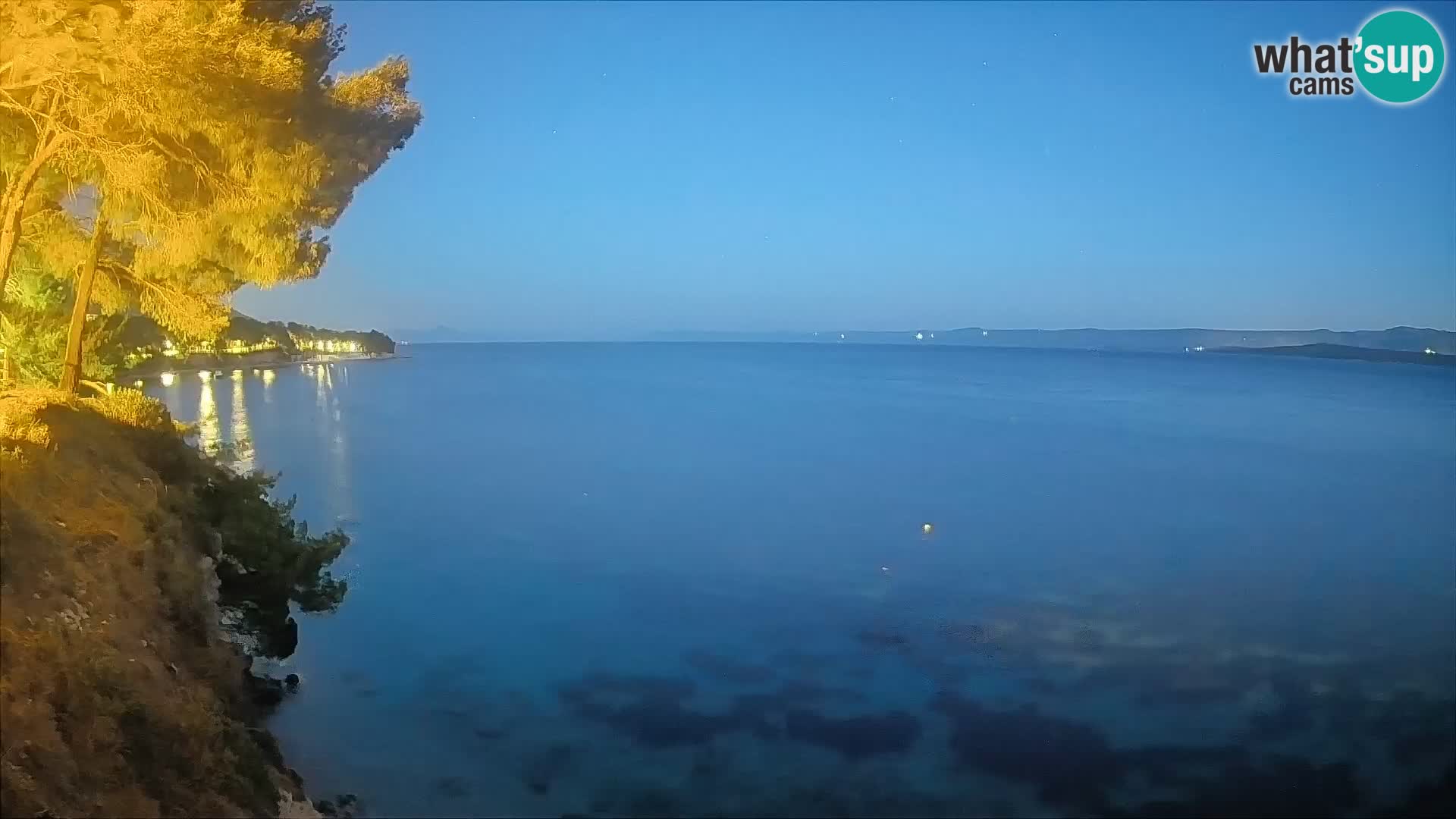 Webcam Potočine Beach Bol – Live View of Borak Beach, Brač Island