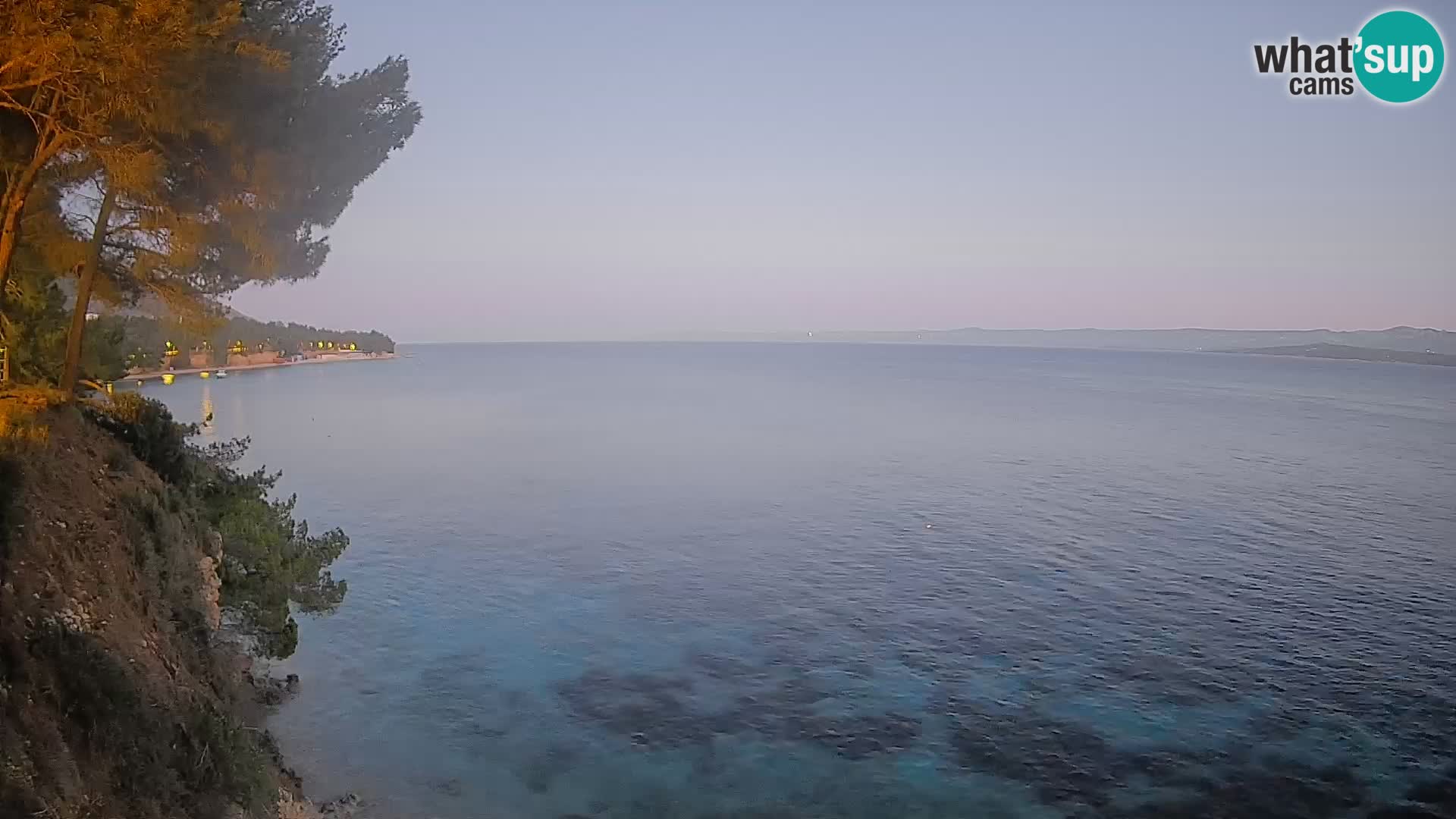 Webcam Strand Potočine Bol – Liveblick auf Borak Beach, Insel Brač