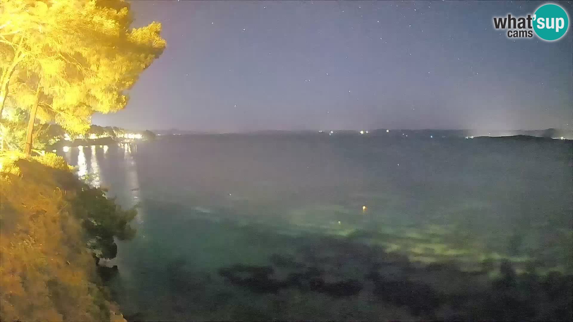 Webcam Potočine Beach Bol – Live View of Borak Beach, Brač Island
