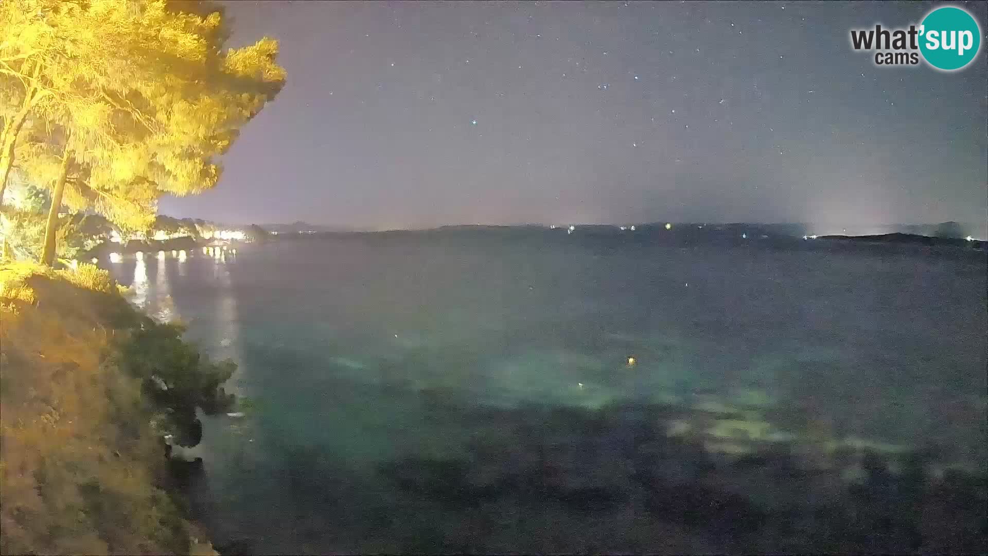 Webcam Playa Potočine Bol – Vista en vivo de Borak Beach, Isla de Brač