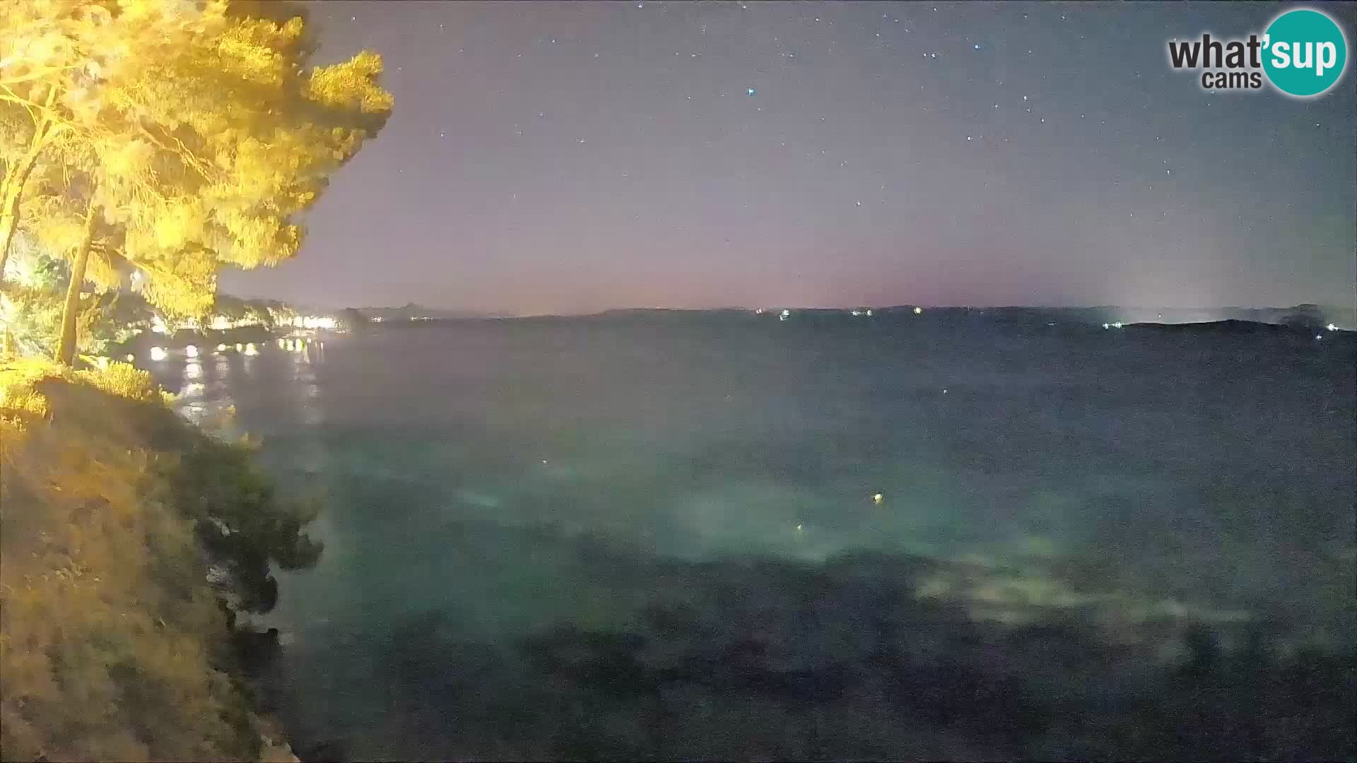 Webcam Playa Potočine Bol – Vista en vivo de Borak Beach, Isla de Brač