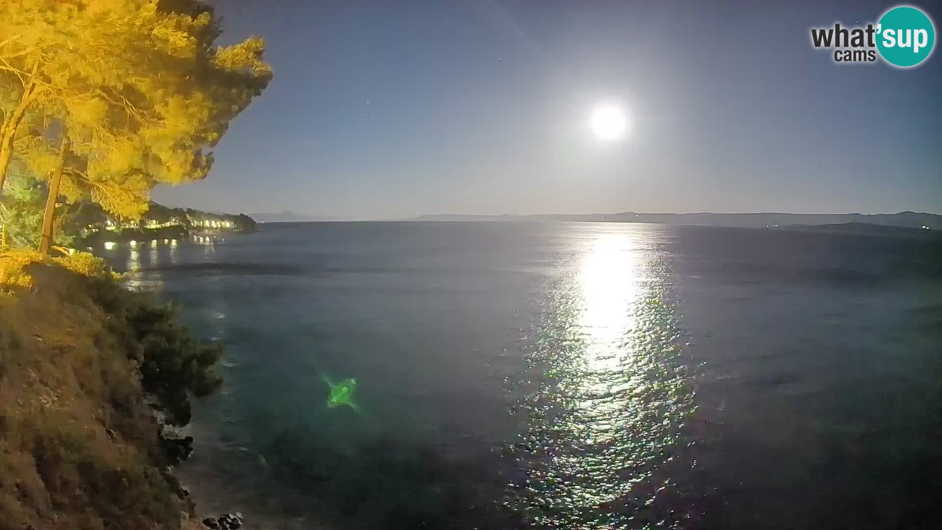 Webcam plage Potočine Bol – Vue en direct sur Borak Beach, île de Brač