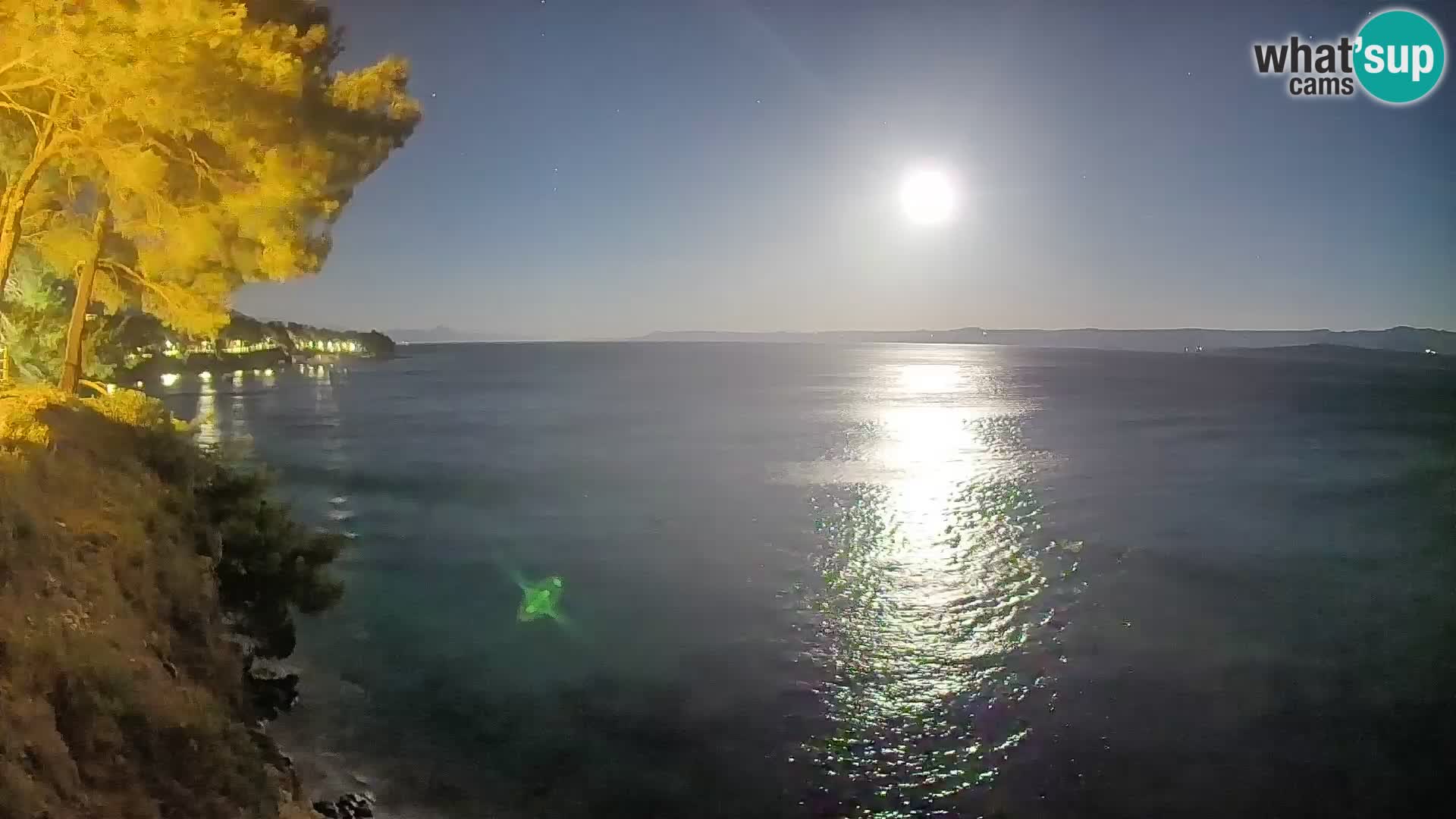 Webcam Potočine Beach Bol – Live View of Borak Beach, Brač Island