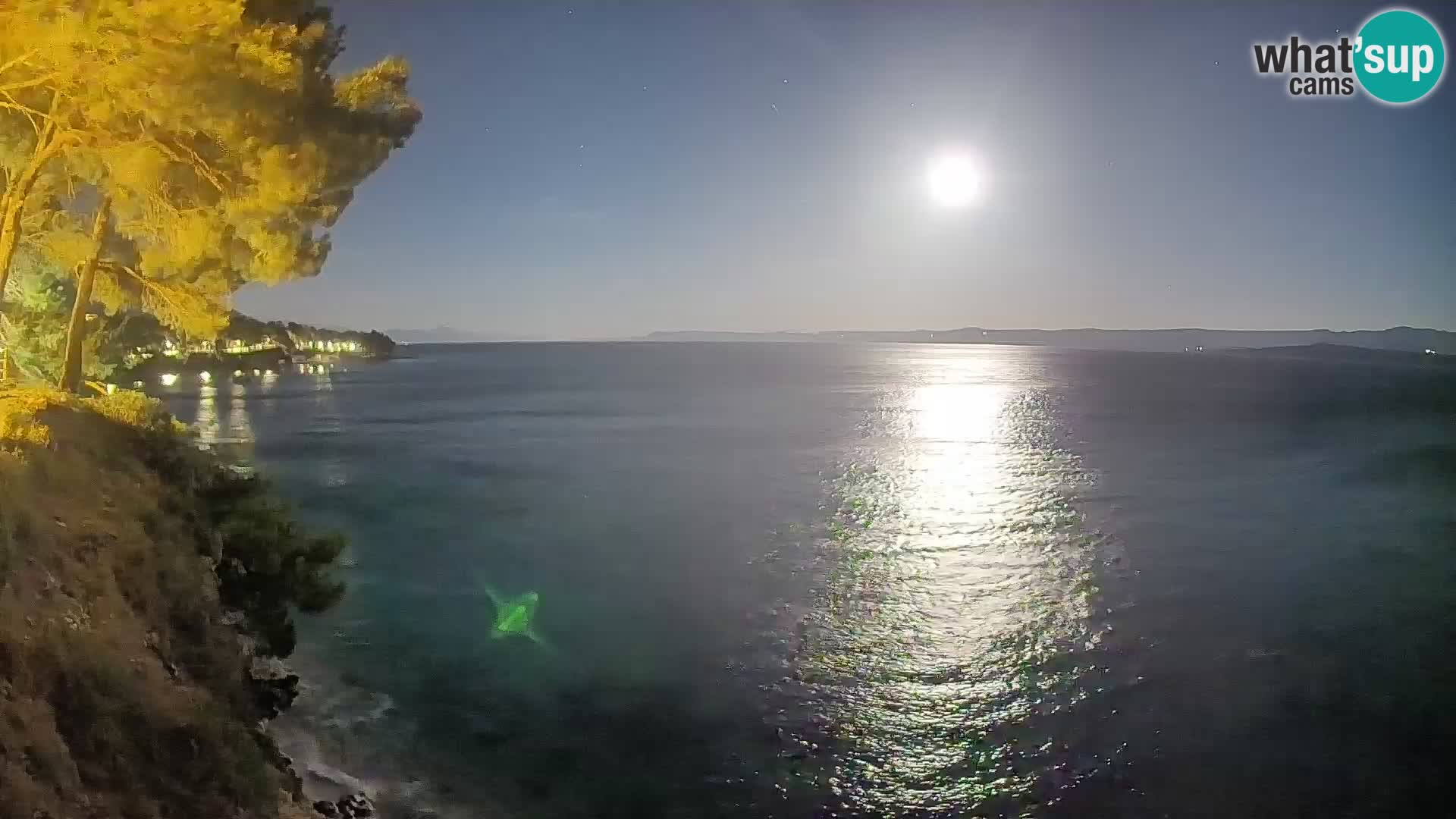 Webcam Potočine Beach Bol – Live View of Borak Beach, Brač Island