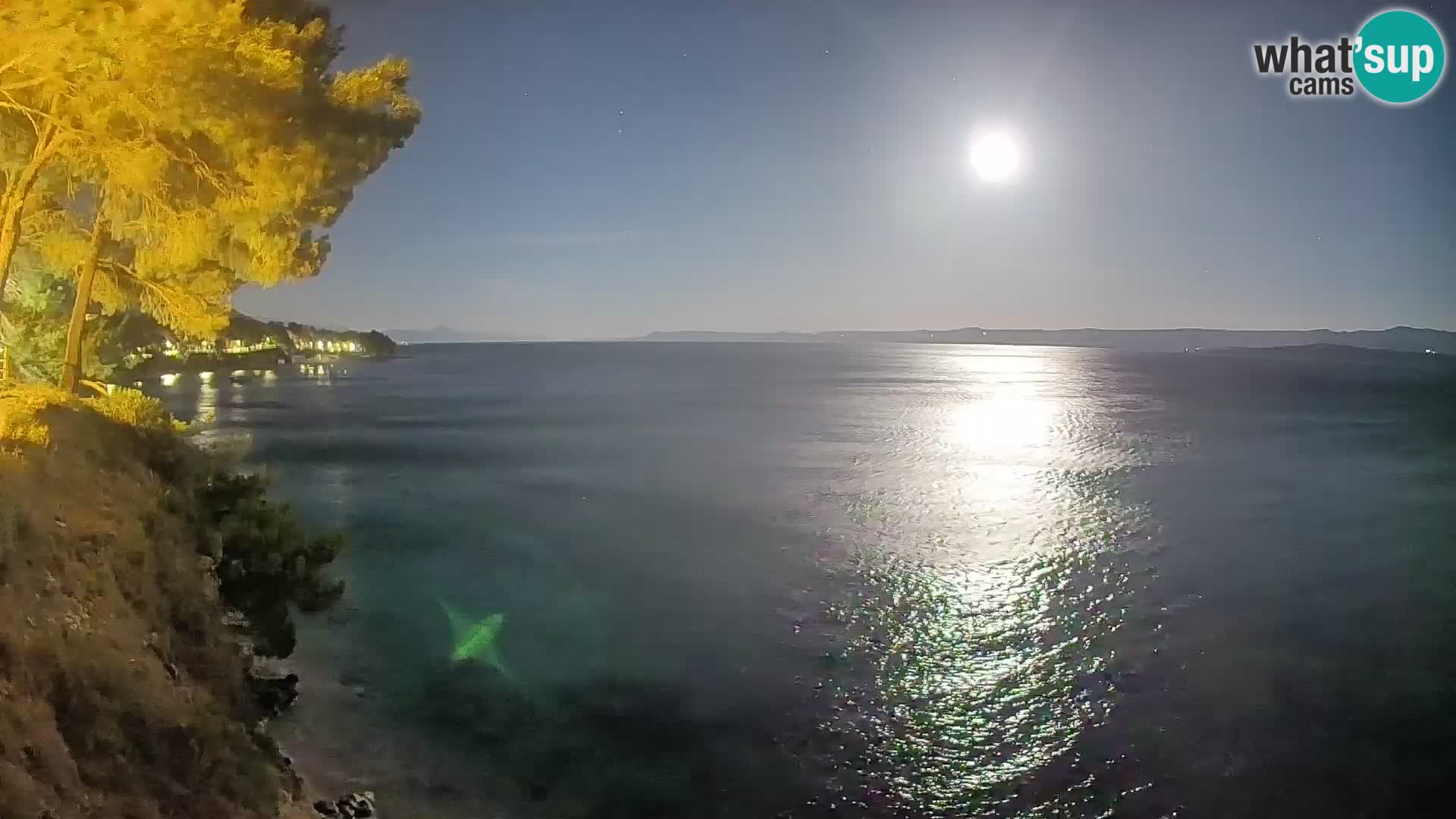 Webcam Potočine Beach Bol – Live View of Borak Beach, Brač Island