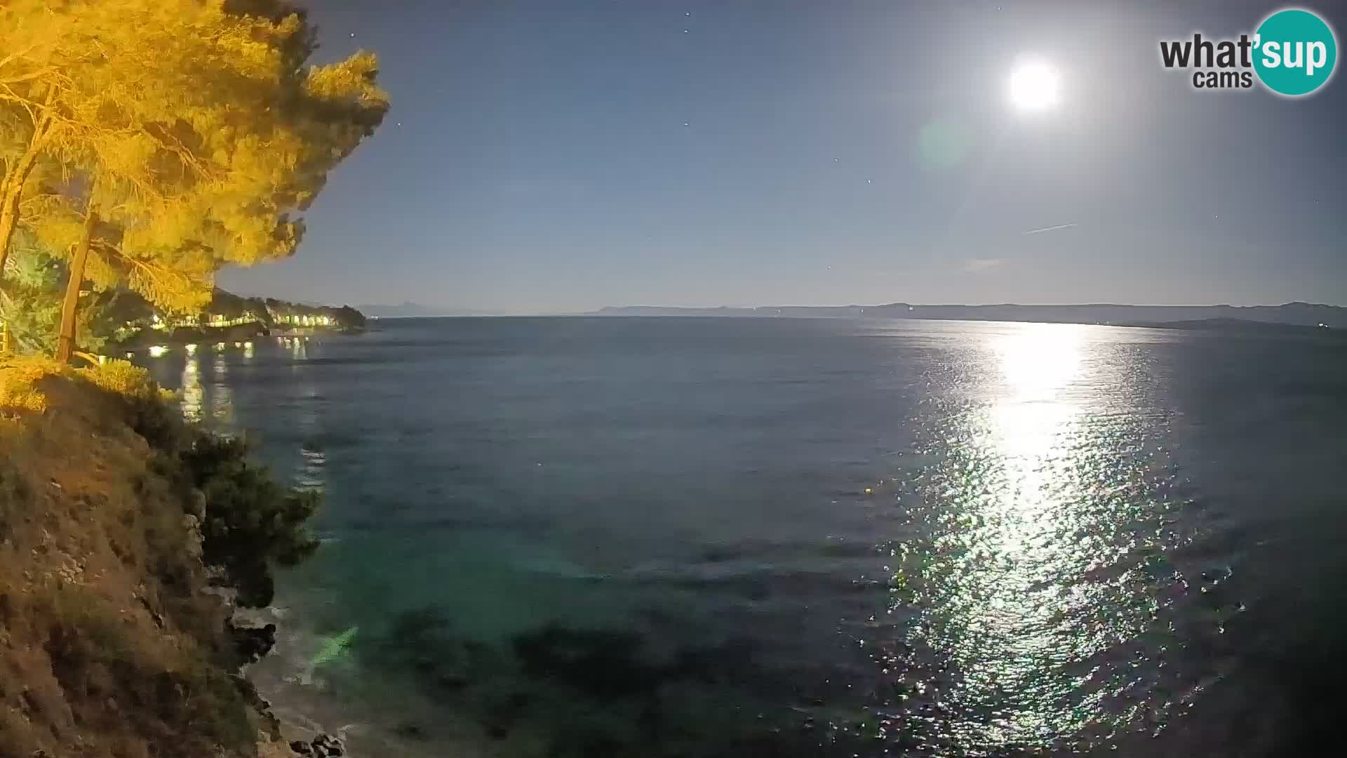 Webcam plage Potočine Bol – Vue en direct sur Borak Beach, île de Brač