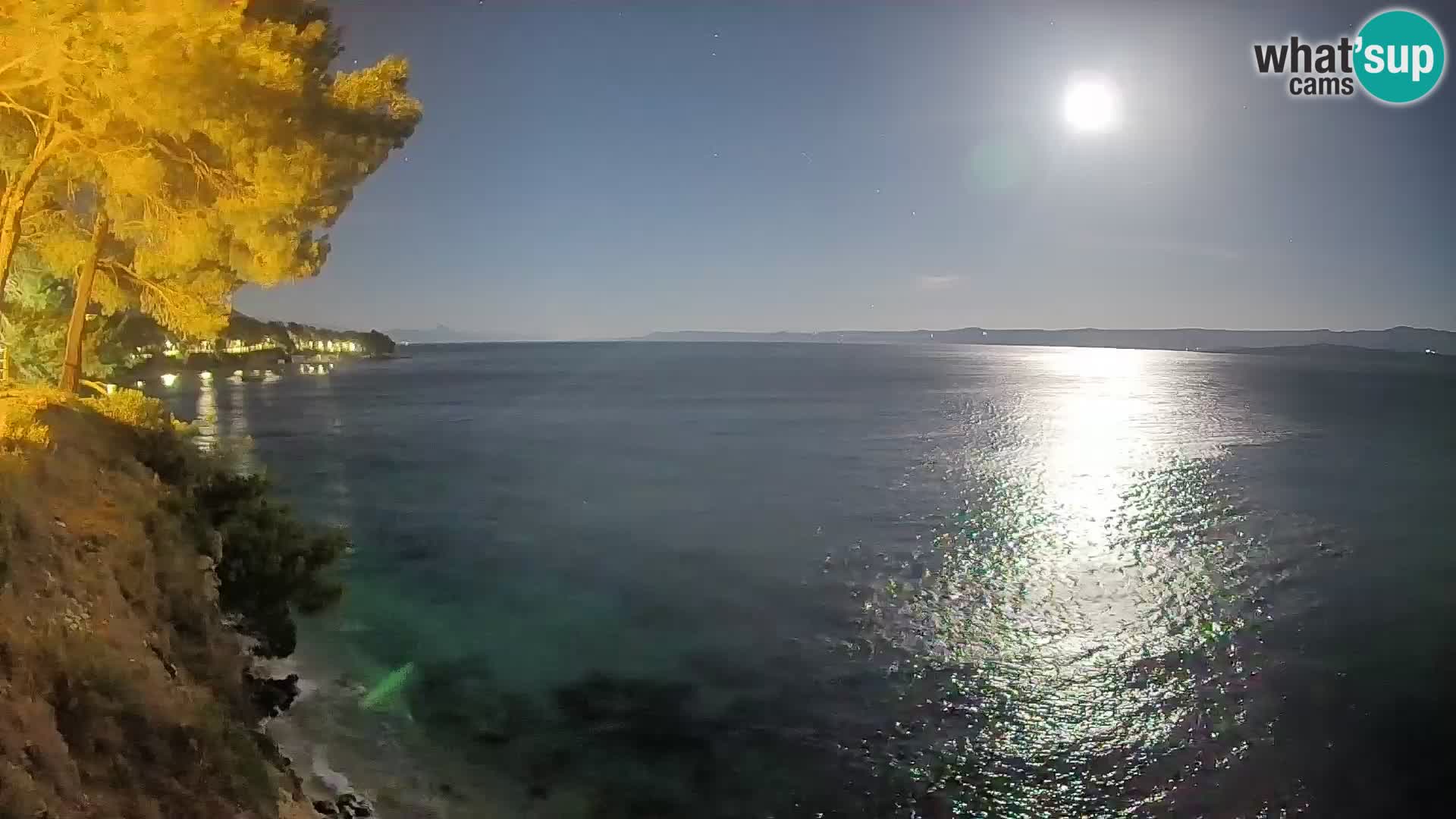 Webcam plage Potočine Bol – Vue en direct sur Borak Beach, île de Brač