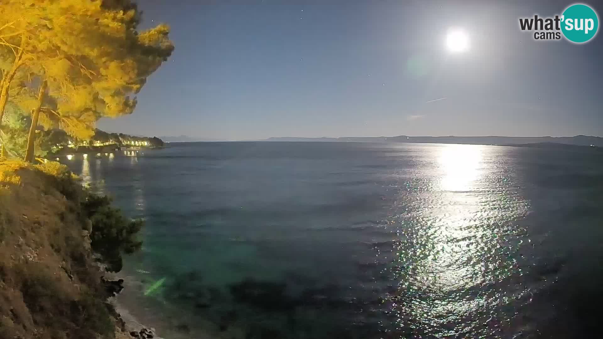 Webcam plage Potočine Bol – Vue en direct sur Borak Beach, île de Brač