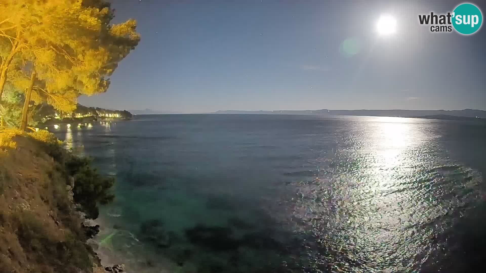 Webcam Potočine Beach Bol – Live View of Borak Beach, Brač Island