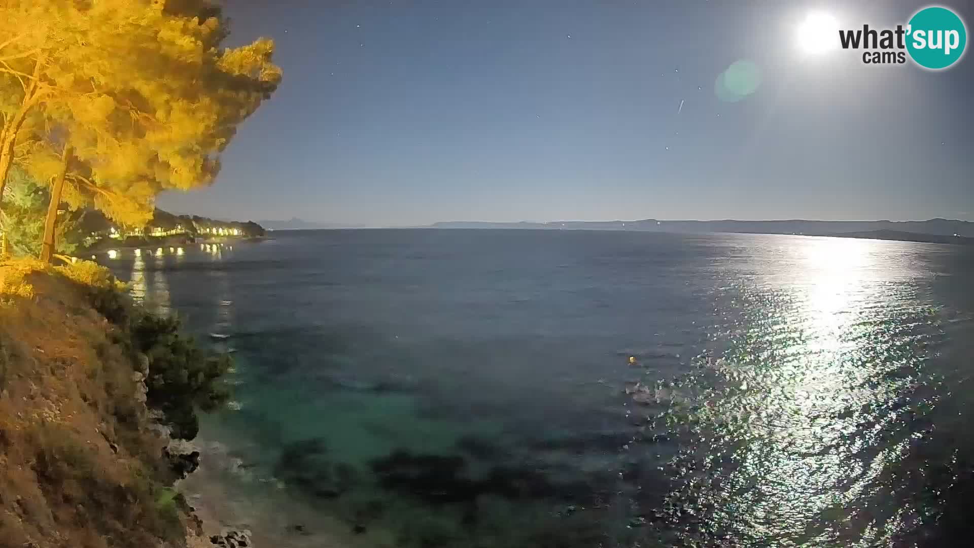 Webcam Potočine Beach Bol – Live View of Borak Beach, Brač Island