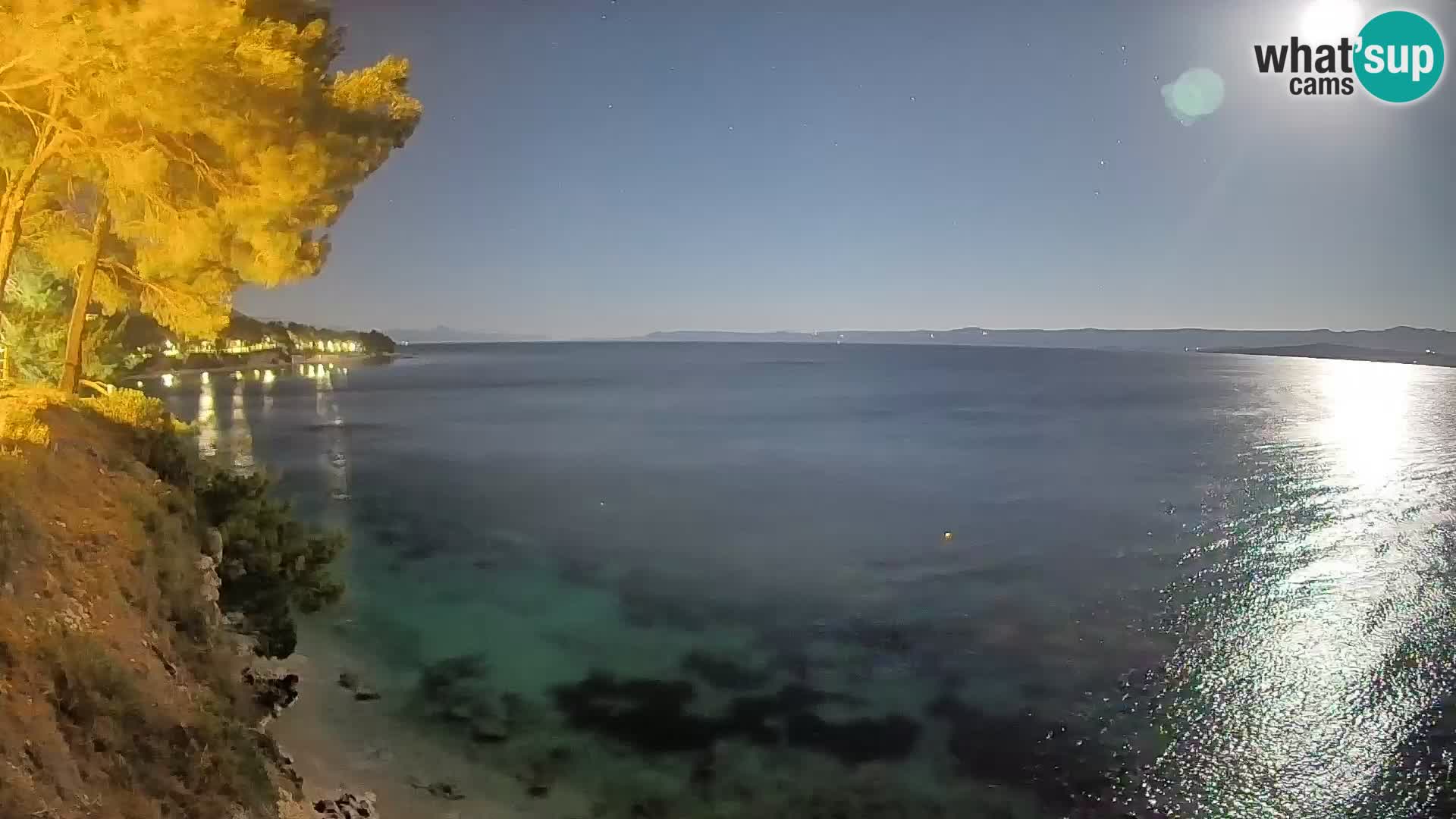 Webcam Strand Potočine Bol – Liveblick auf Borak Beach, Insel Brač