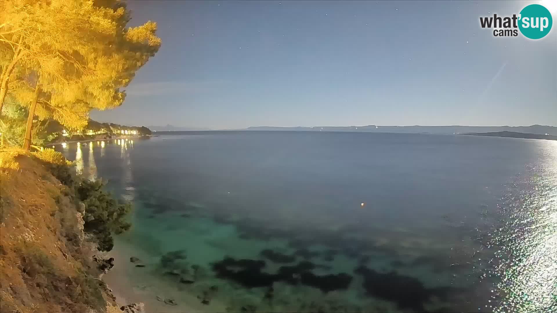 Webcam Strand Potočine Bol – Liveblick auf Borak Beach, Insel Brač