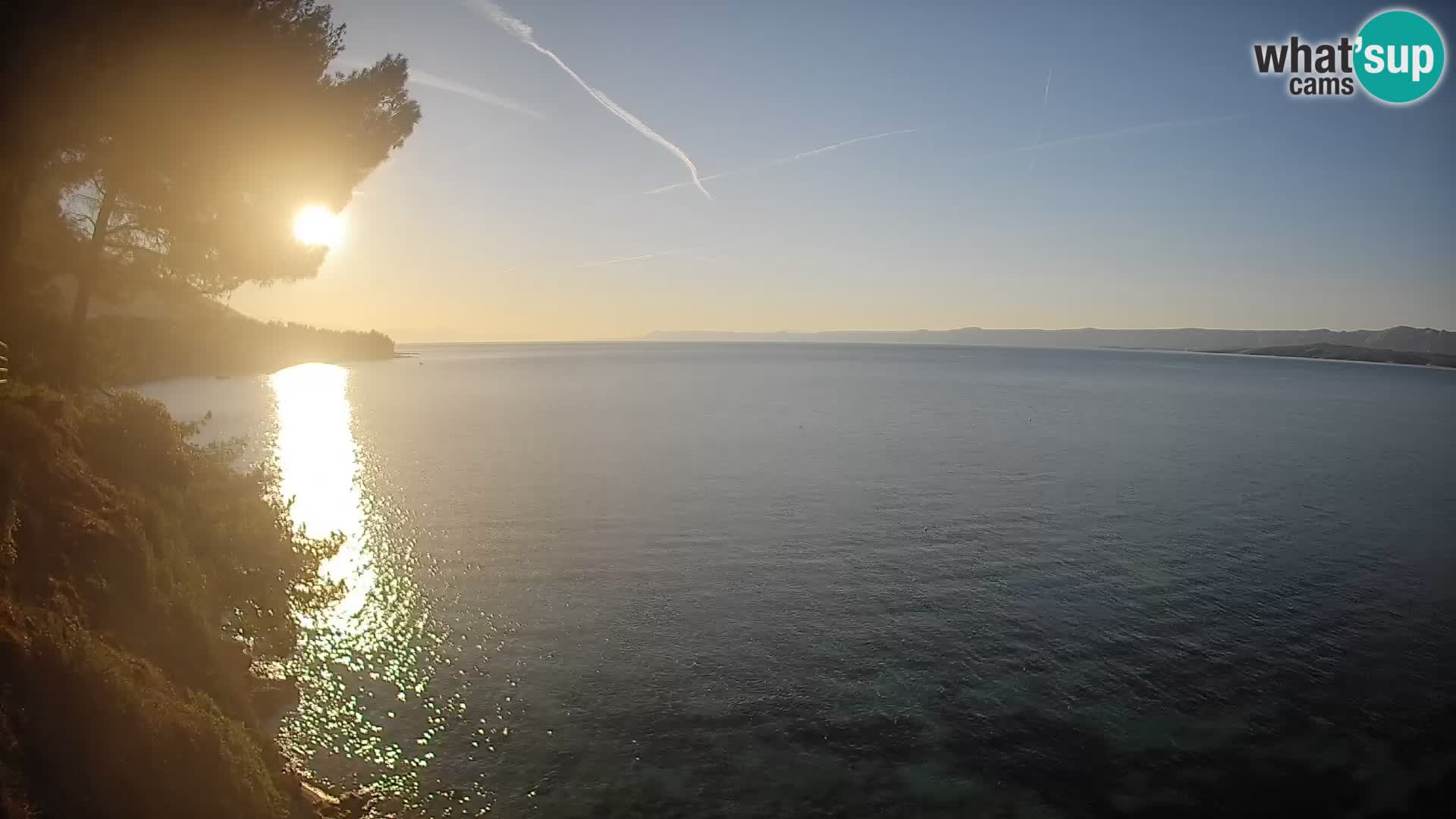Webcam Strand Potočine Bol – Liveblick auf Borak Beach, Insel Brač