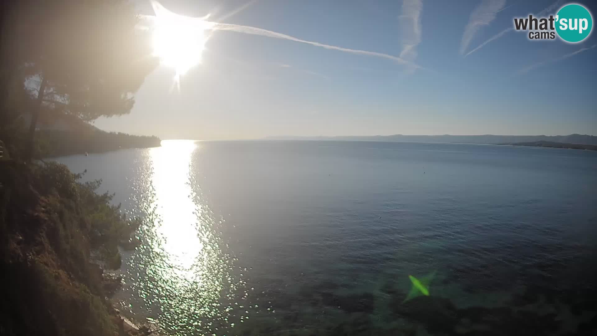 Webcam Playa Potočine Bol – Vista en vivo de Borak Beach, Isla de Brač