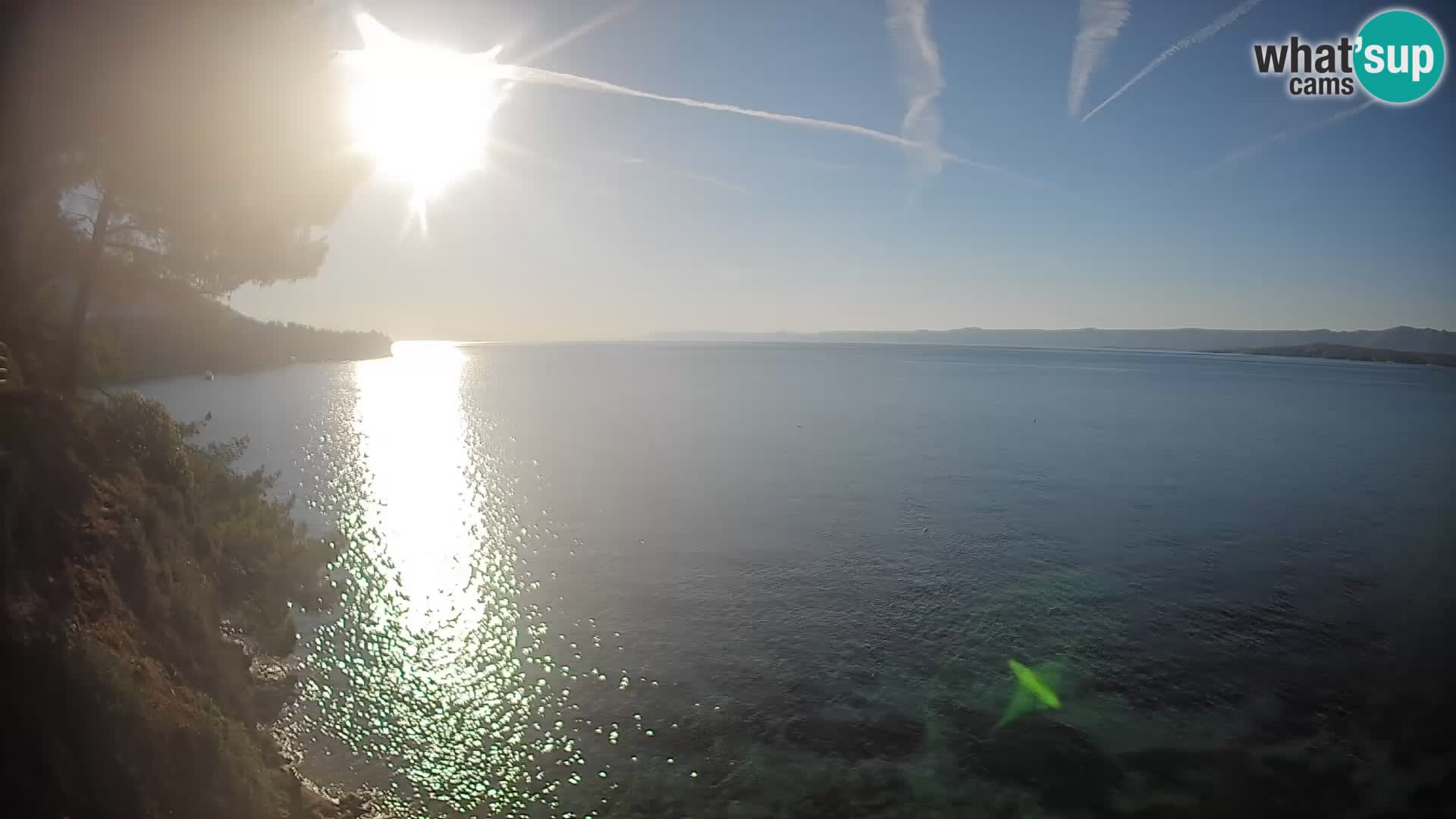 Webcam Strand Potočine Bol – Liveblick auf Borak Beach, Insel Brač
