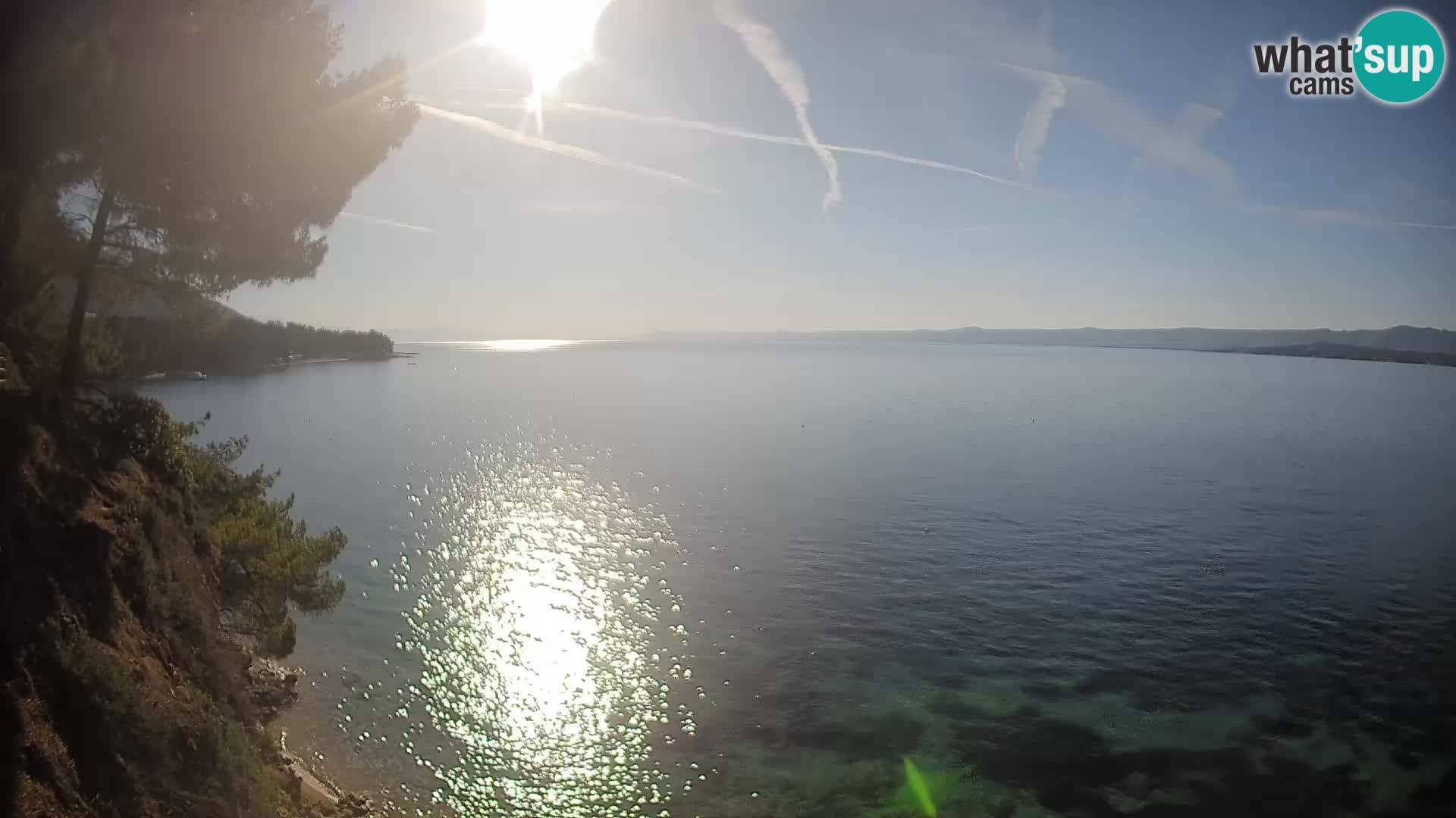 Webcam Playa Potočine Bol – Vista en vivo de Borak Beach, Isla de Brač