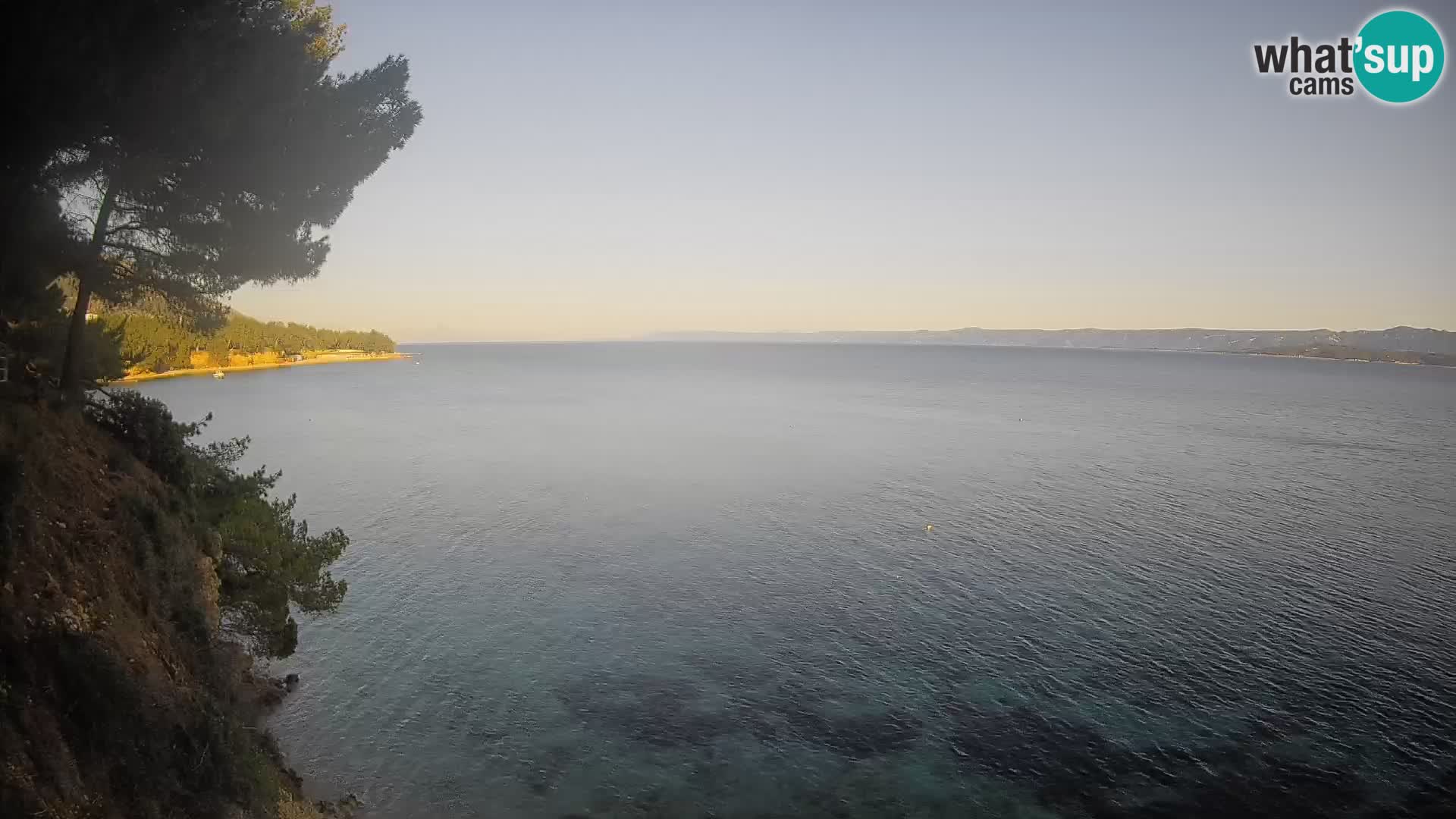 Webcam Potočine Beach Bol – Live View of Borak Beach, Brač Island