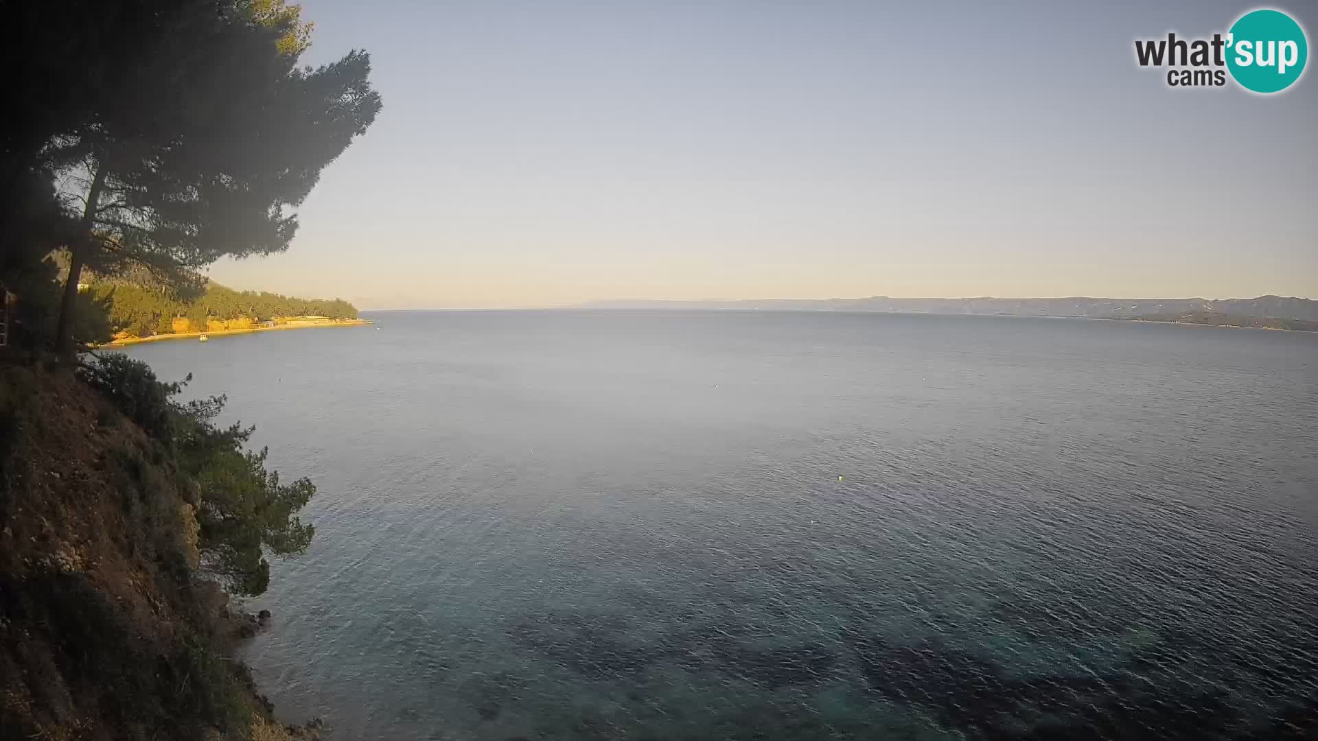 Webcam Potočine Beach Bol – Live View of Borak Beach, Brač Island