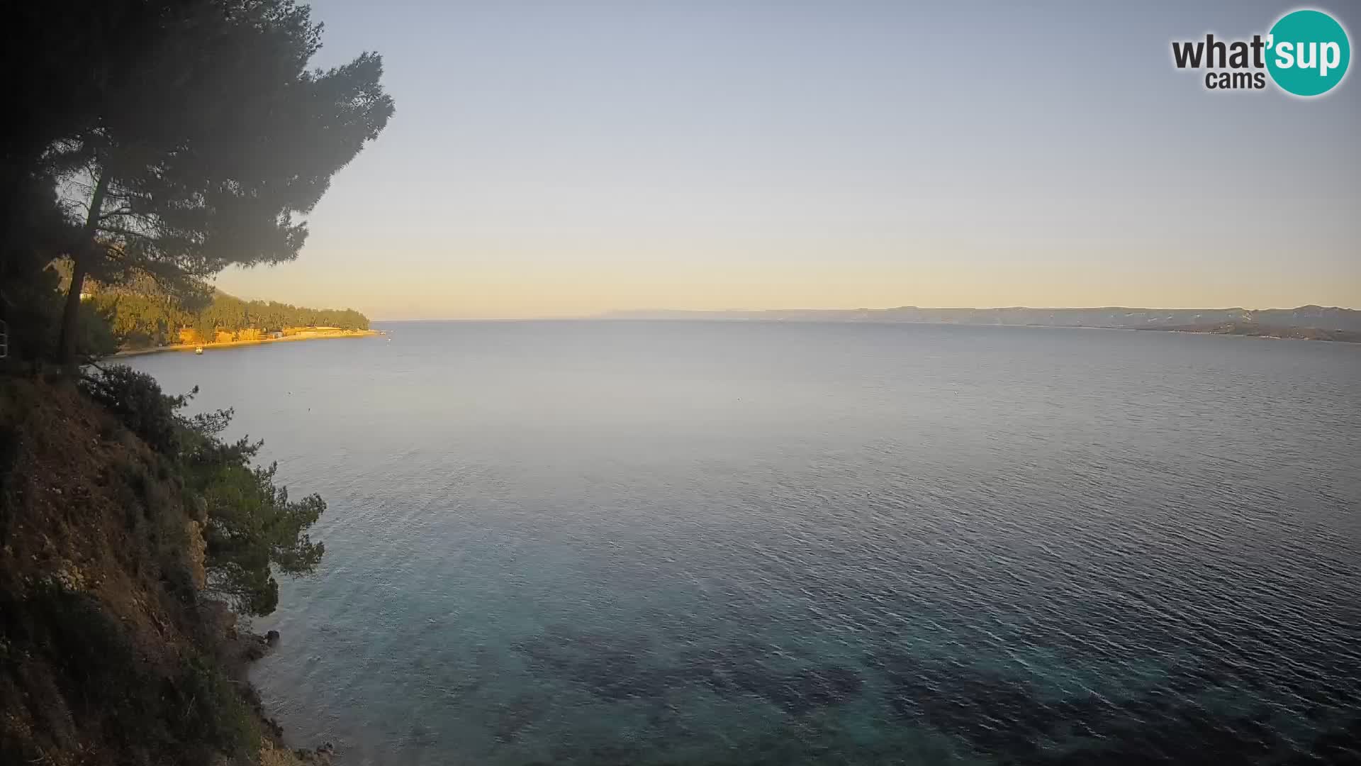 Webcam Strand Potočine Bol – Liveblick auf Borak Beach, Insel Brač