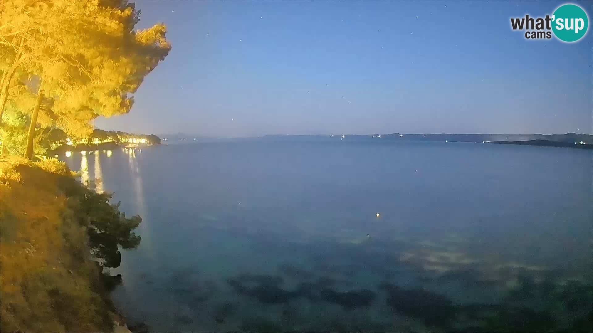 Webcam Potočine Beach Bol – Live View of Borak Beach, Brač Island
