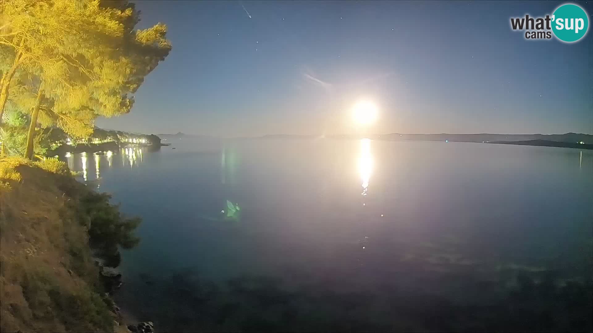 Webcam Potočine Beach Bol – Live View of Borak Beach, Brač Island
