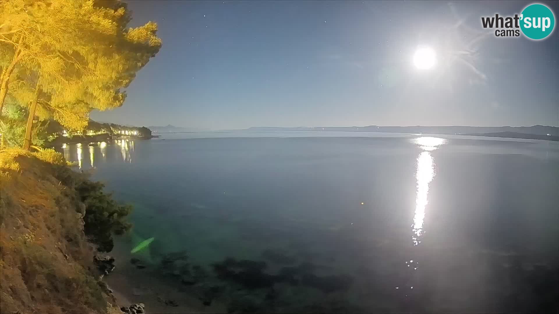 Webcam Strand Potočine Bol – Liveblick auf Borak Beach, Insel Brač