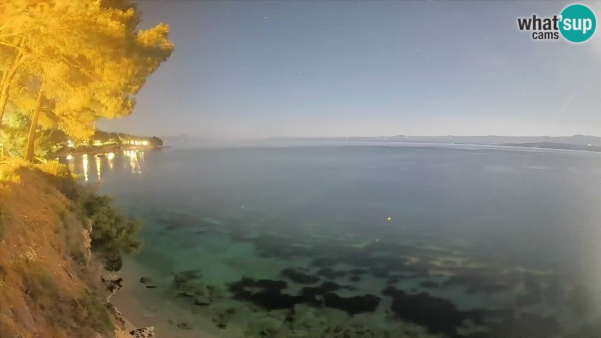 Webcam Potočine Beach Bol – Live View of Borak Beach, Brač Island