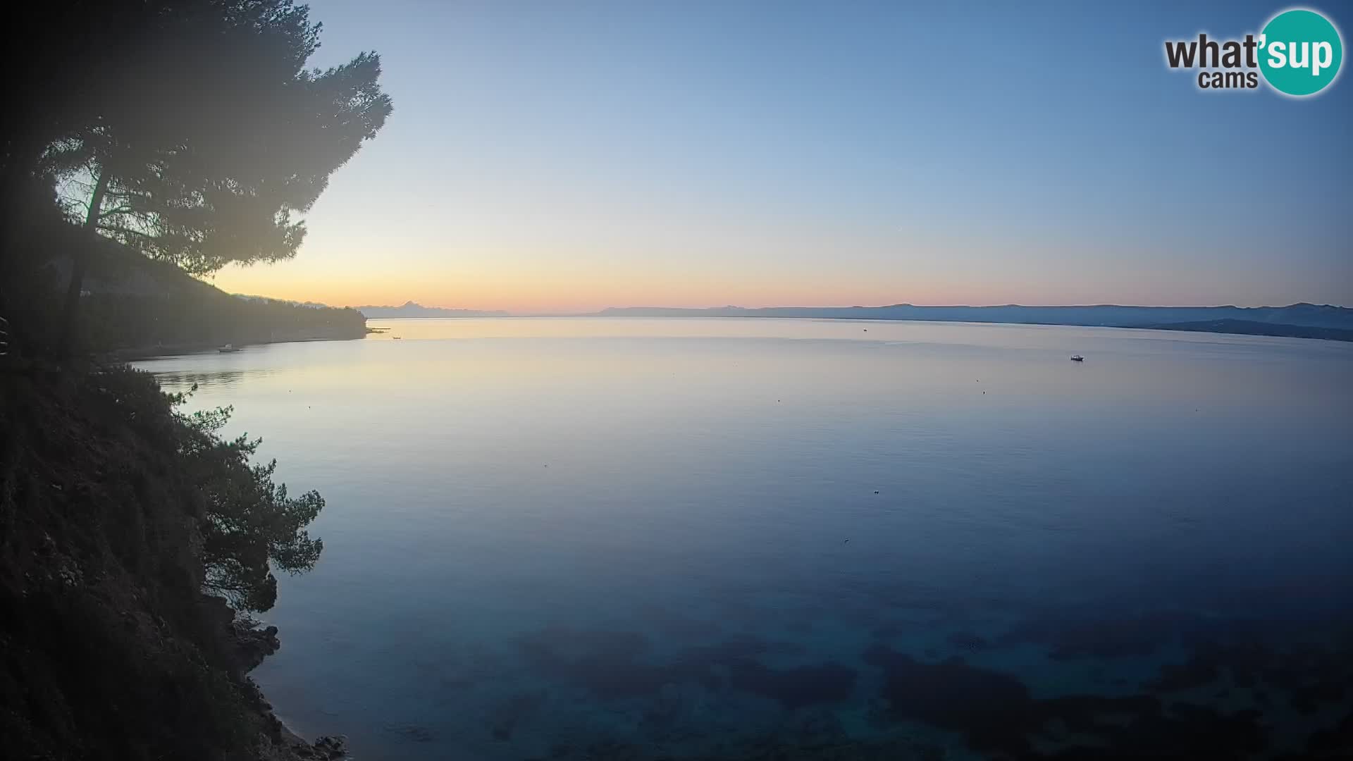 Webcam Potočine Beach Bol – Live View of Borak Beach, Brač Island