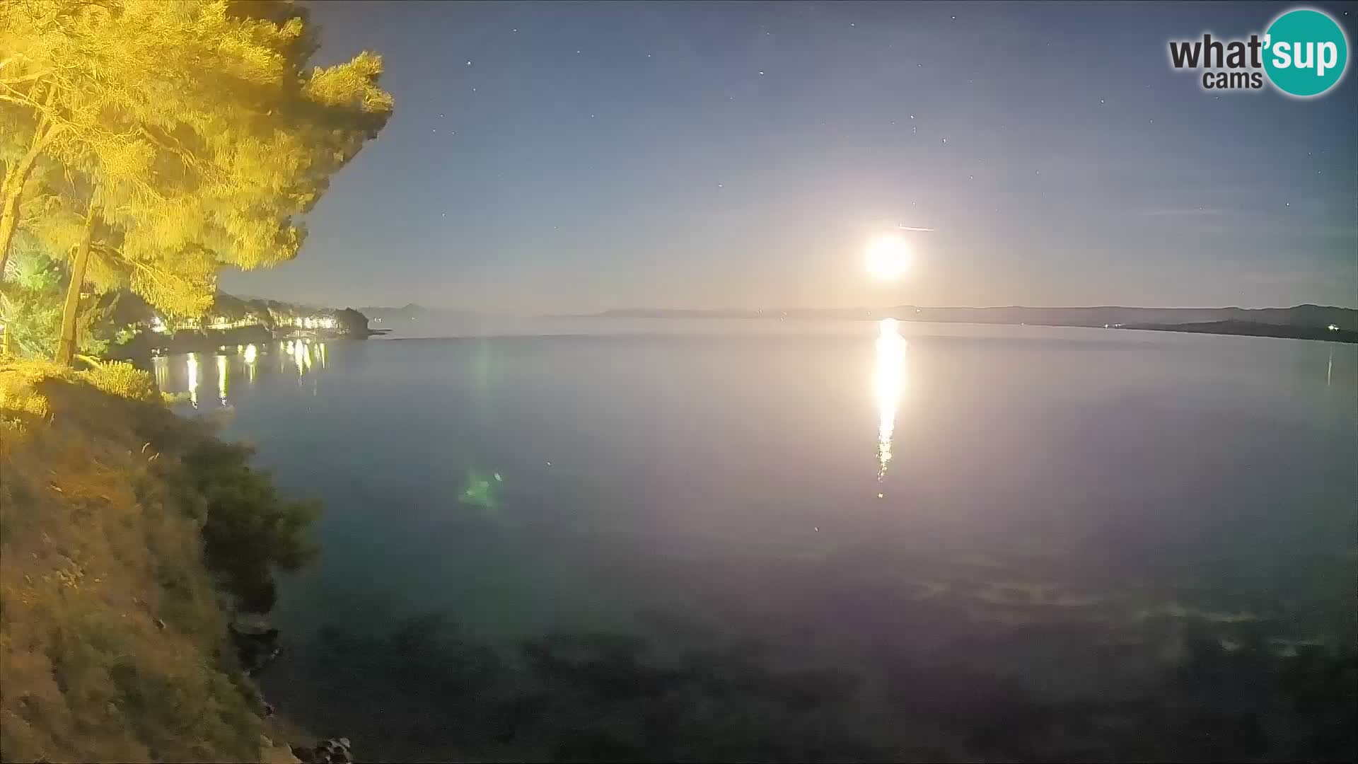 Webcam Playa Potočine Bol – Vista en vivo de Borak Beach, Isla de Brač