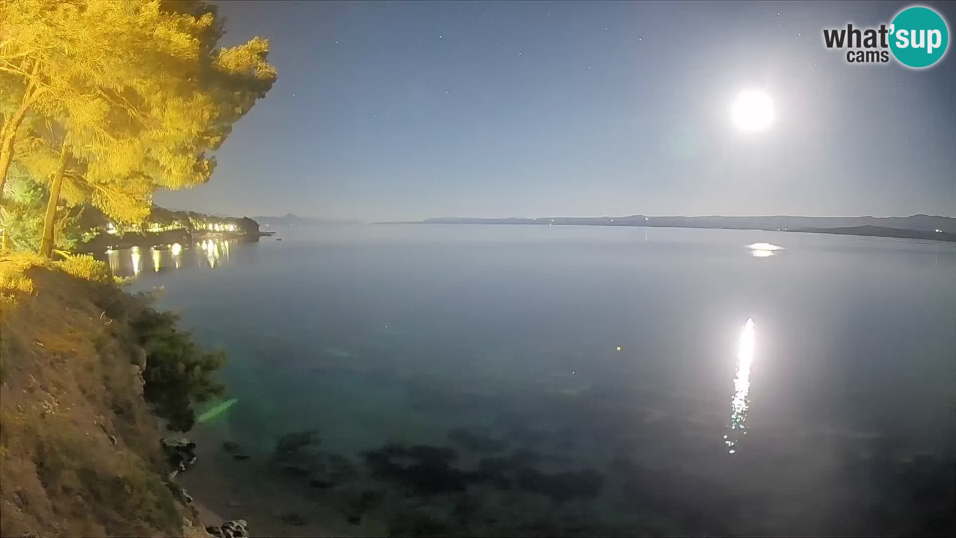 Webcam Potočine Beach Bol – Live View of Borak Beach, Brač Island