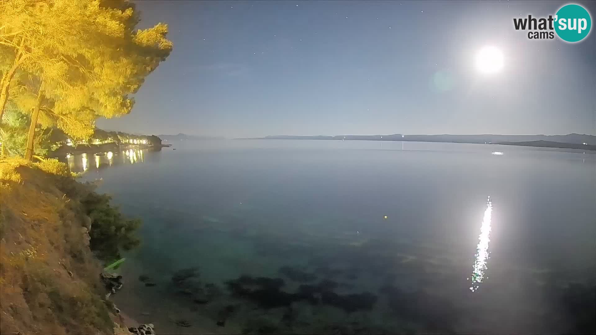 Webcam Potočine Beach Bol – Live View of Borak Beach, Brač Island