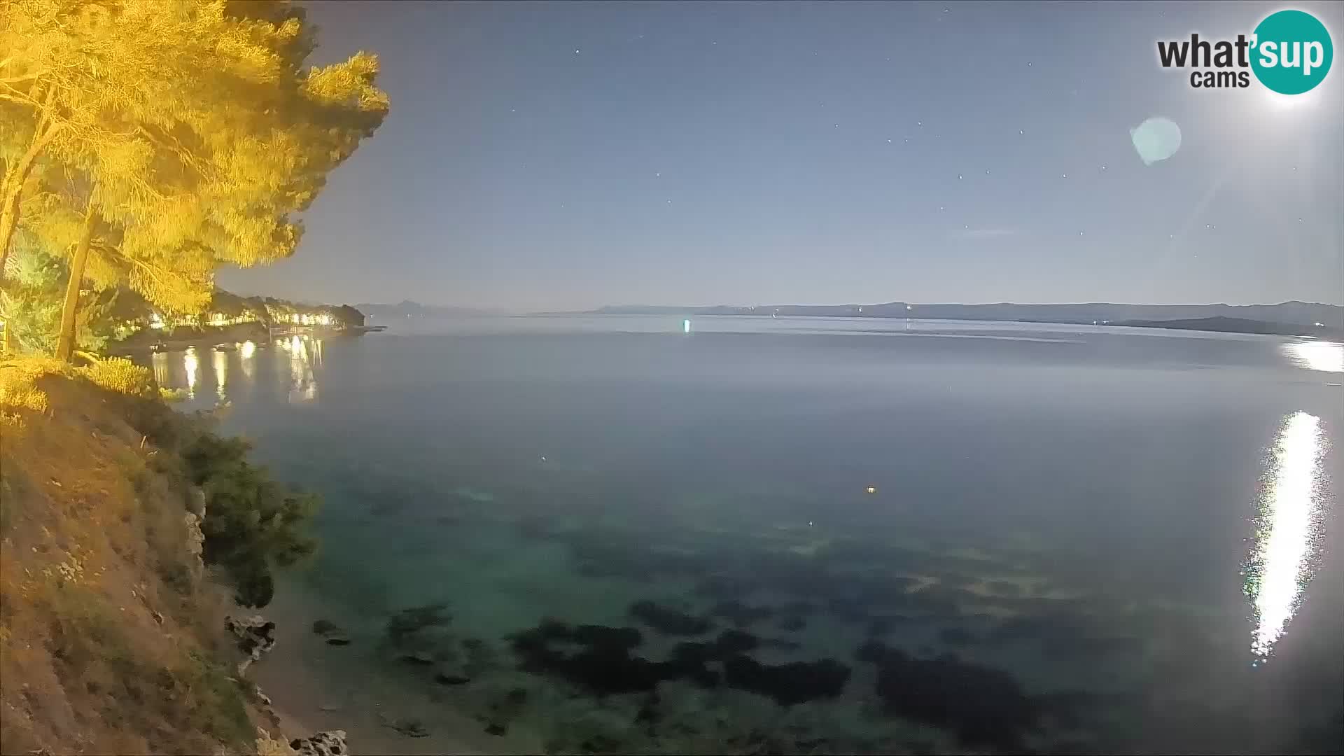 Webcam Potočine Beach Bol – Live View of Borak Beach, Brač Island
