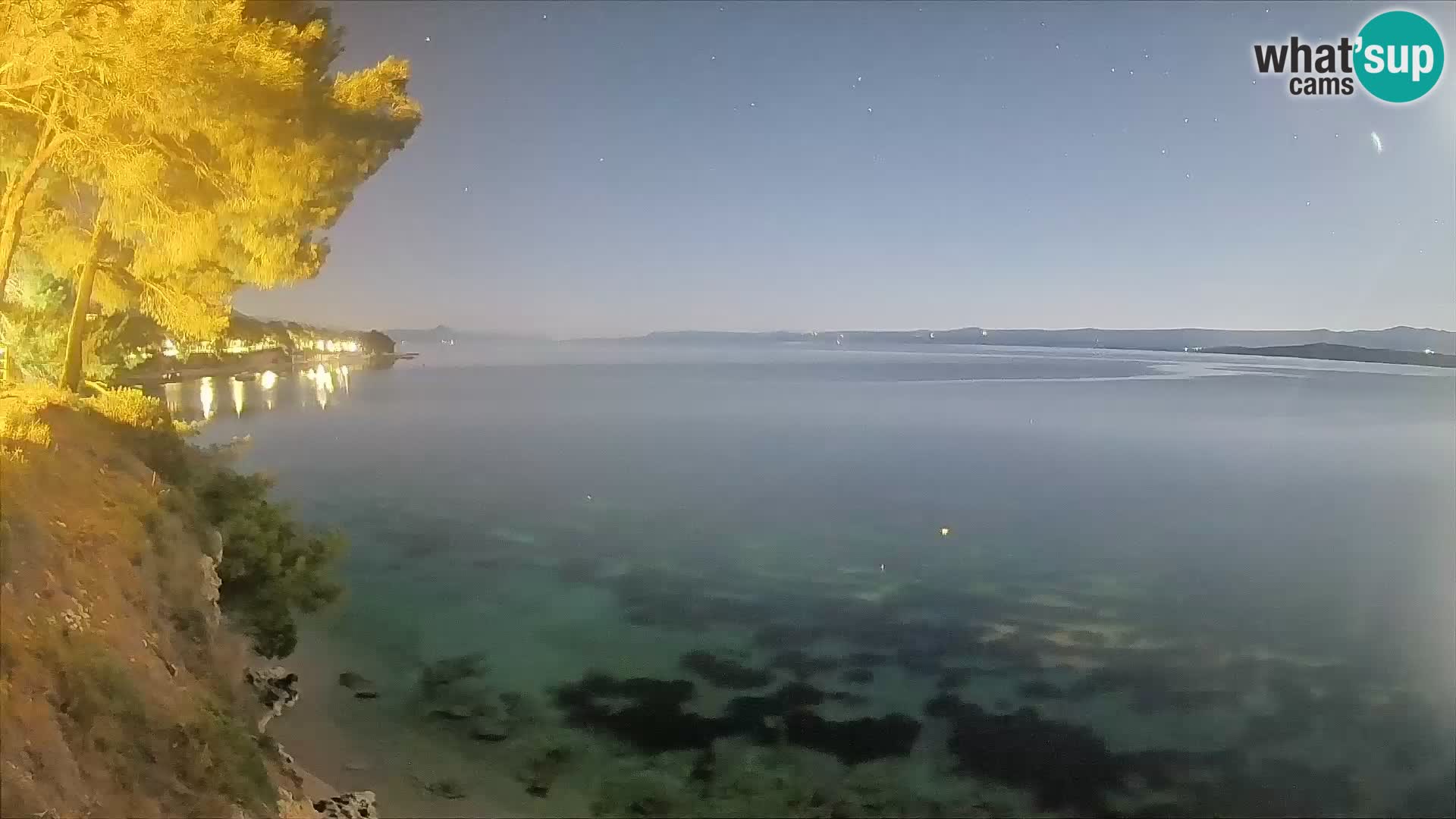 Webcam Potočine Beach Bol – Live View of Borak Beach, Brač Island